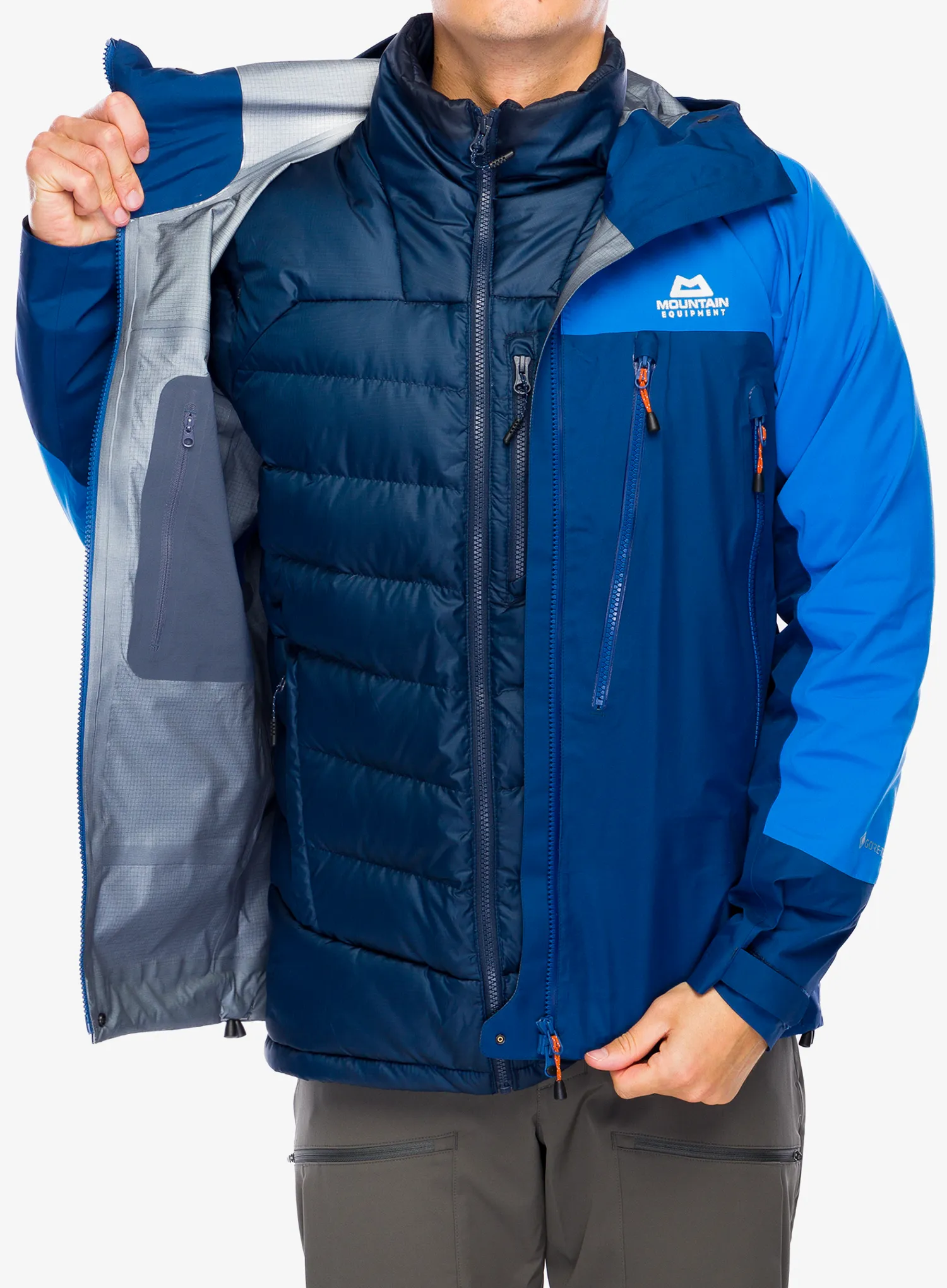 GORE TEX bunda Mountain Equipment Lhotse Jacket - admiral/atlantic