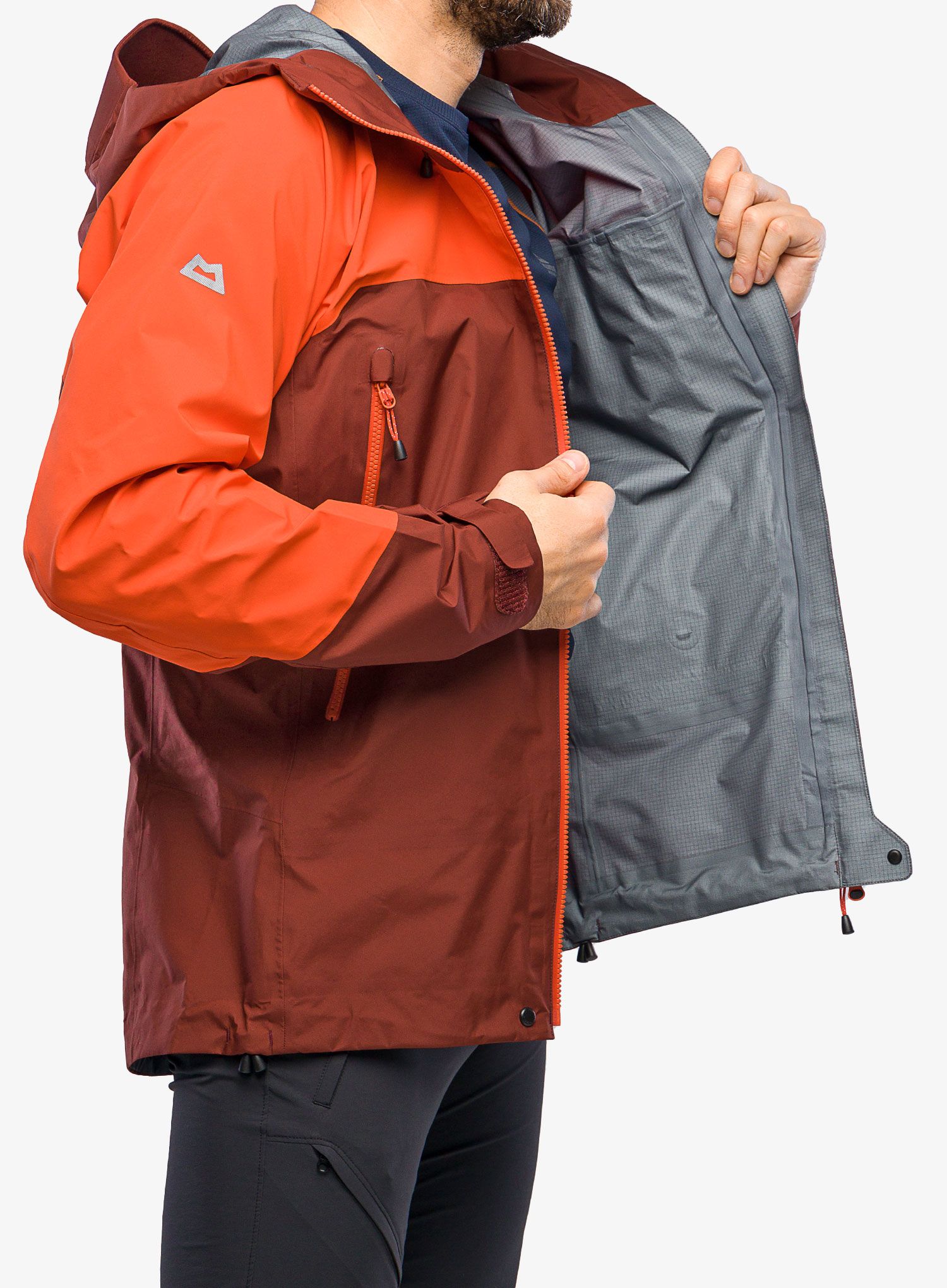 Bunda GORE-TEX Mountain Equipment Lhotse Jacket - firedbrick/cardinal