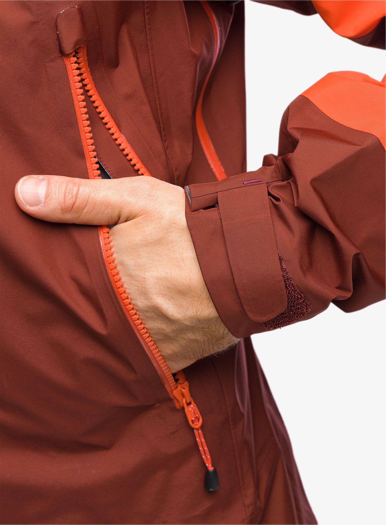Bunda GORE-TEX Mountain Equipment Lhotse Jacket - firedbrick/cardinal