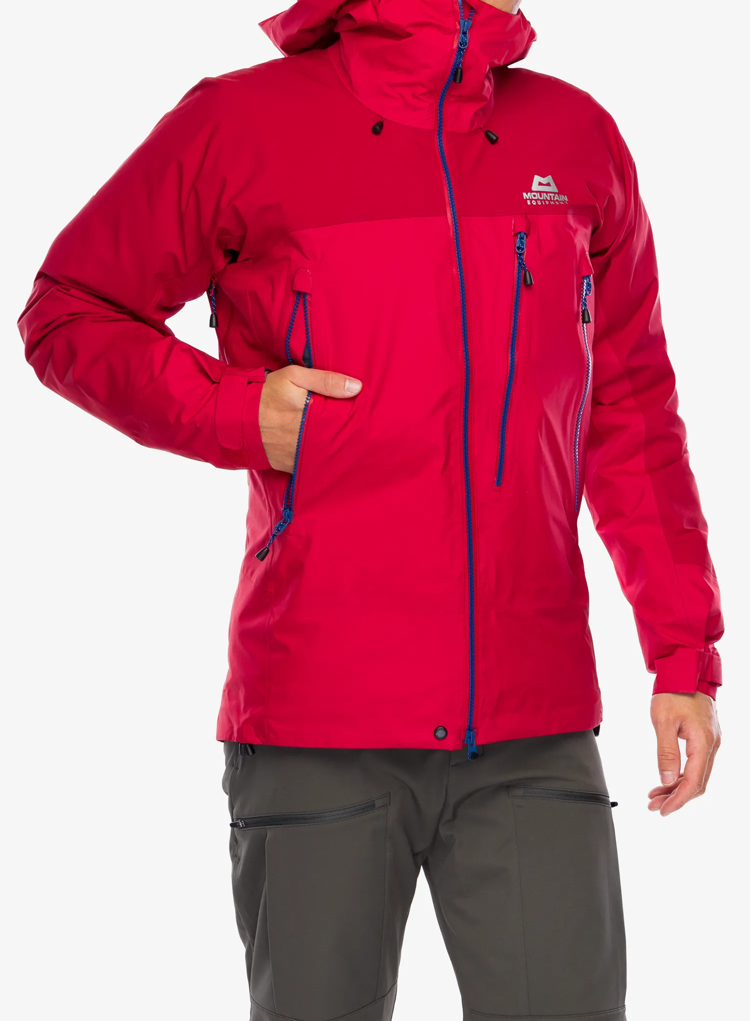 GORE TEX bunda Mountain Equipment Lhotse Jacket - imperial red/crimson