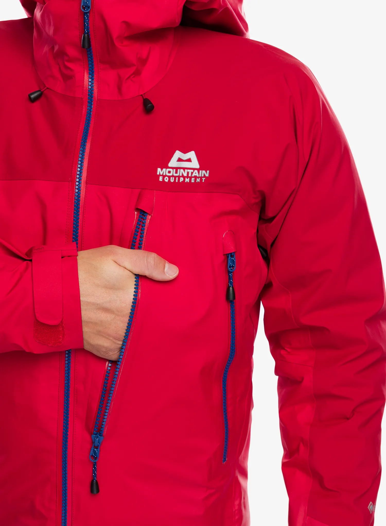GORE TEX bunda Mountain Equipment Lhotse Jacket - imperial red/crimson
