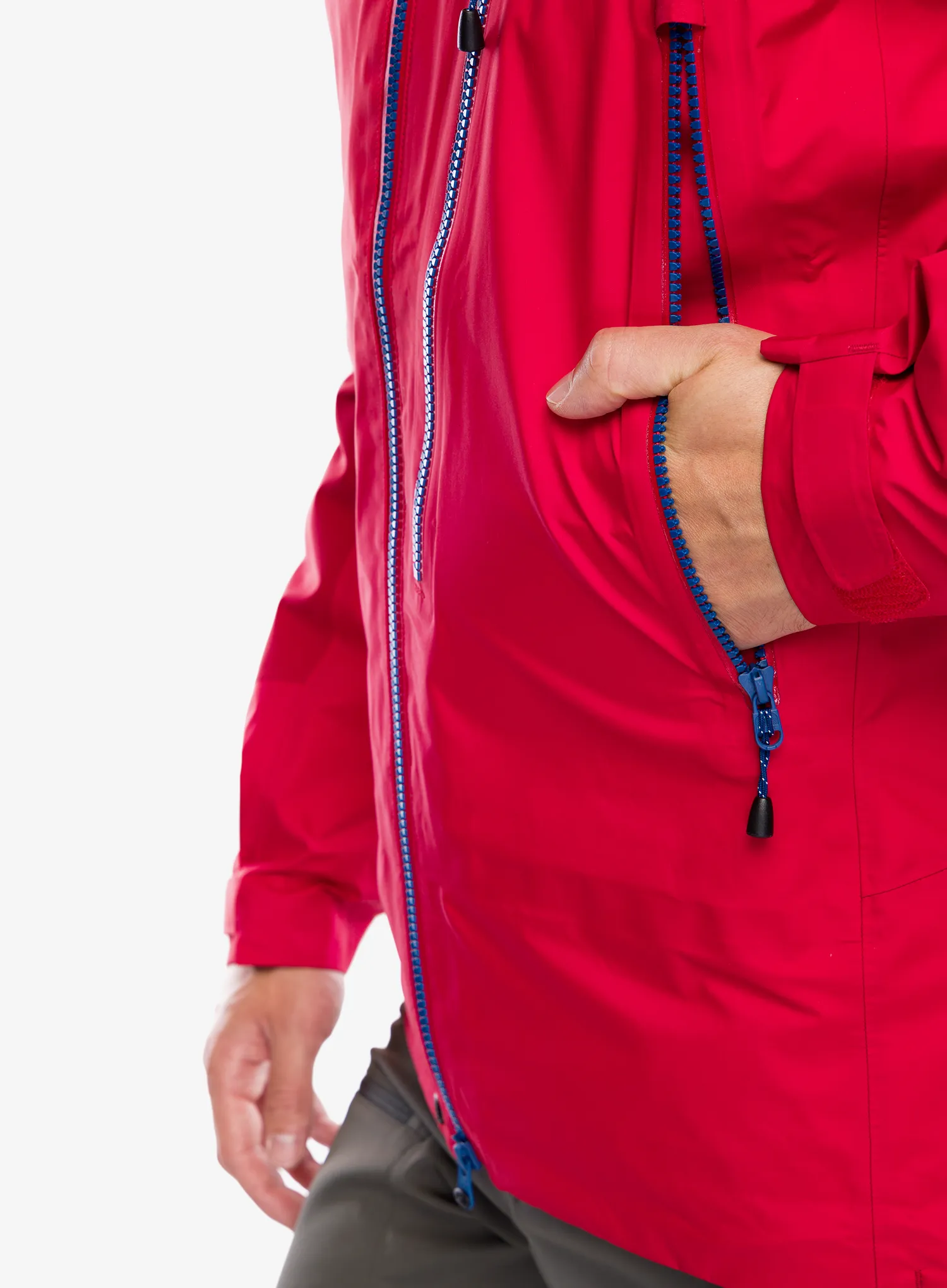 GORE TEX bunda Mountain Equipment Lhotse Jacket - imperial red/crimson