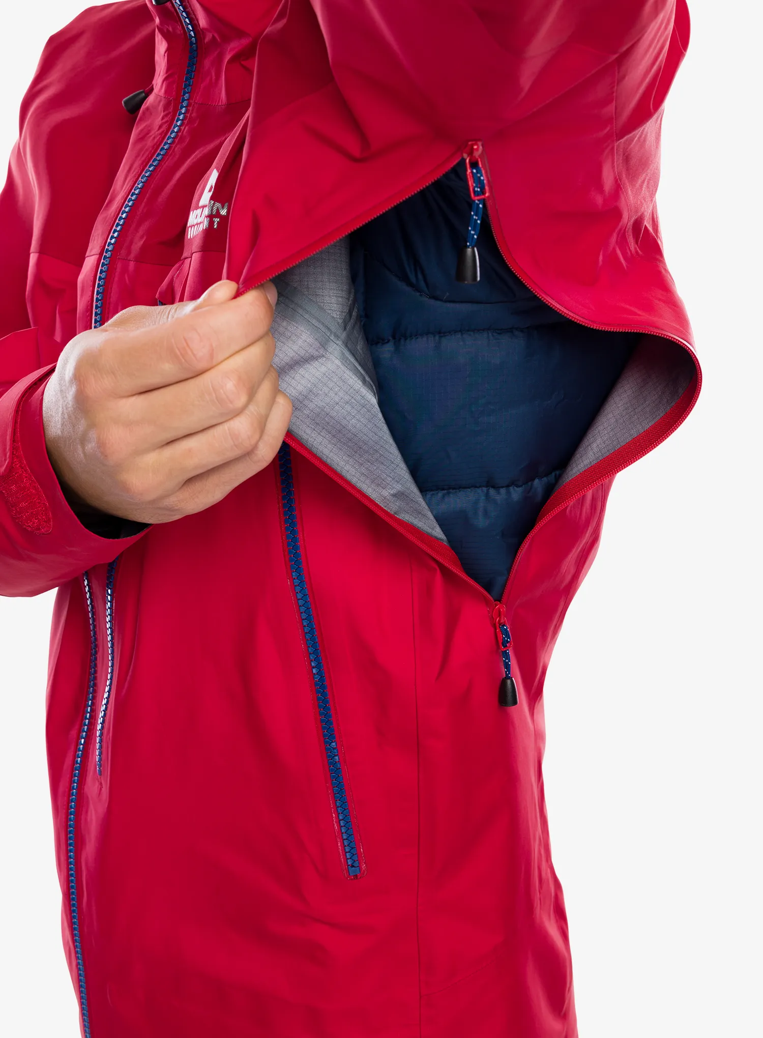 GORE TEX bunda Mountain Equipment Lhotse Jacket - imperial red/crimson