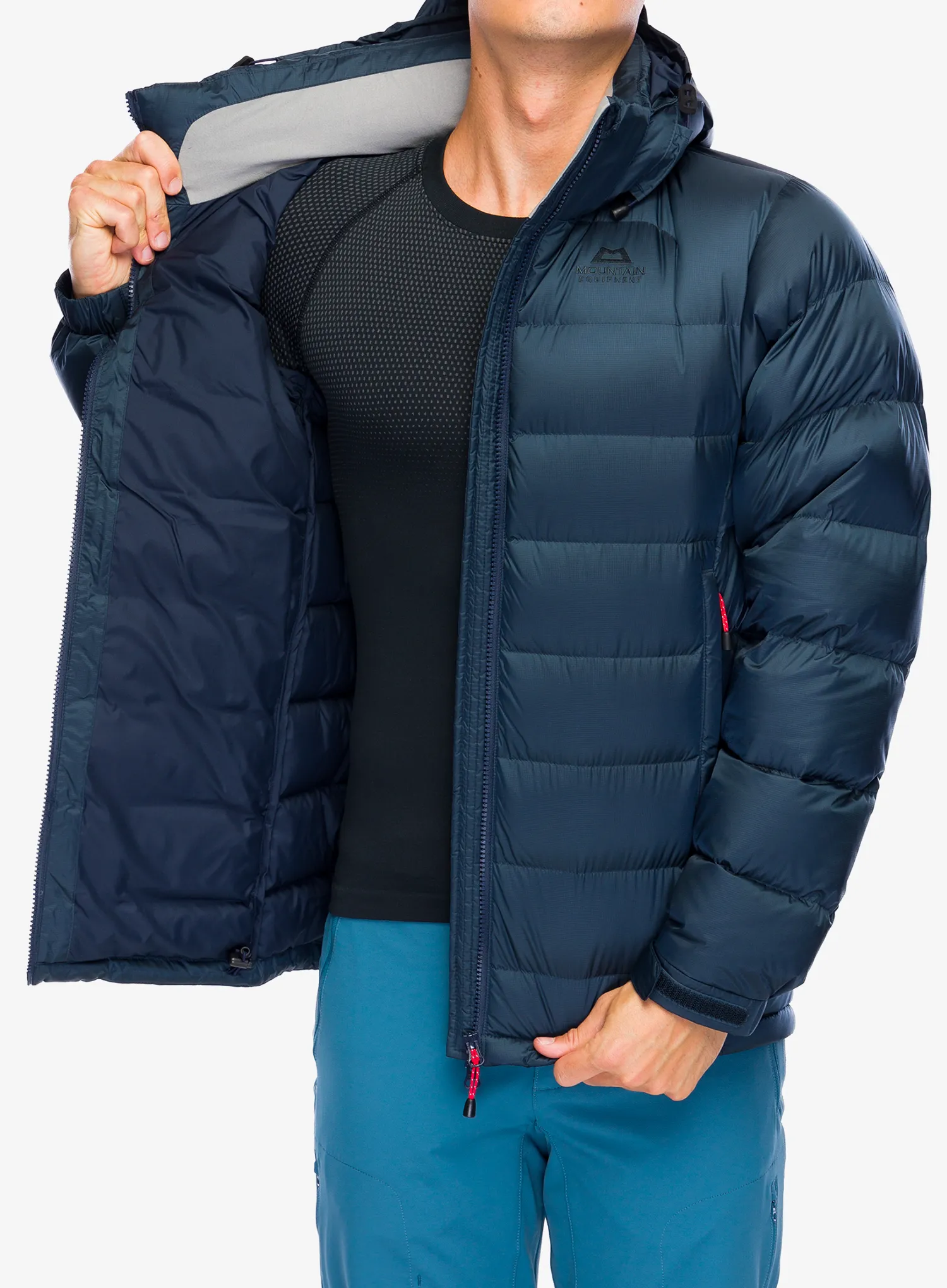 Péřová bunda pánská Mountain Equipment Lightline Jacket - bnights/cosmos lining