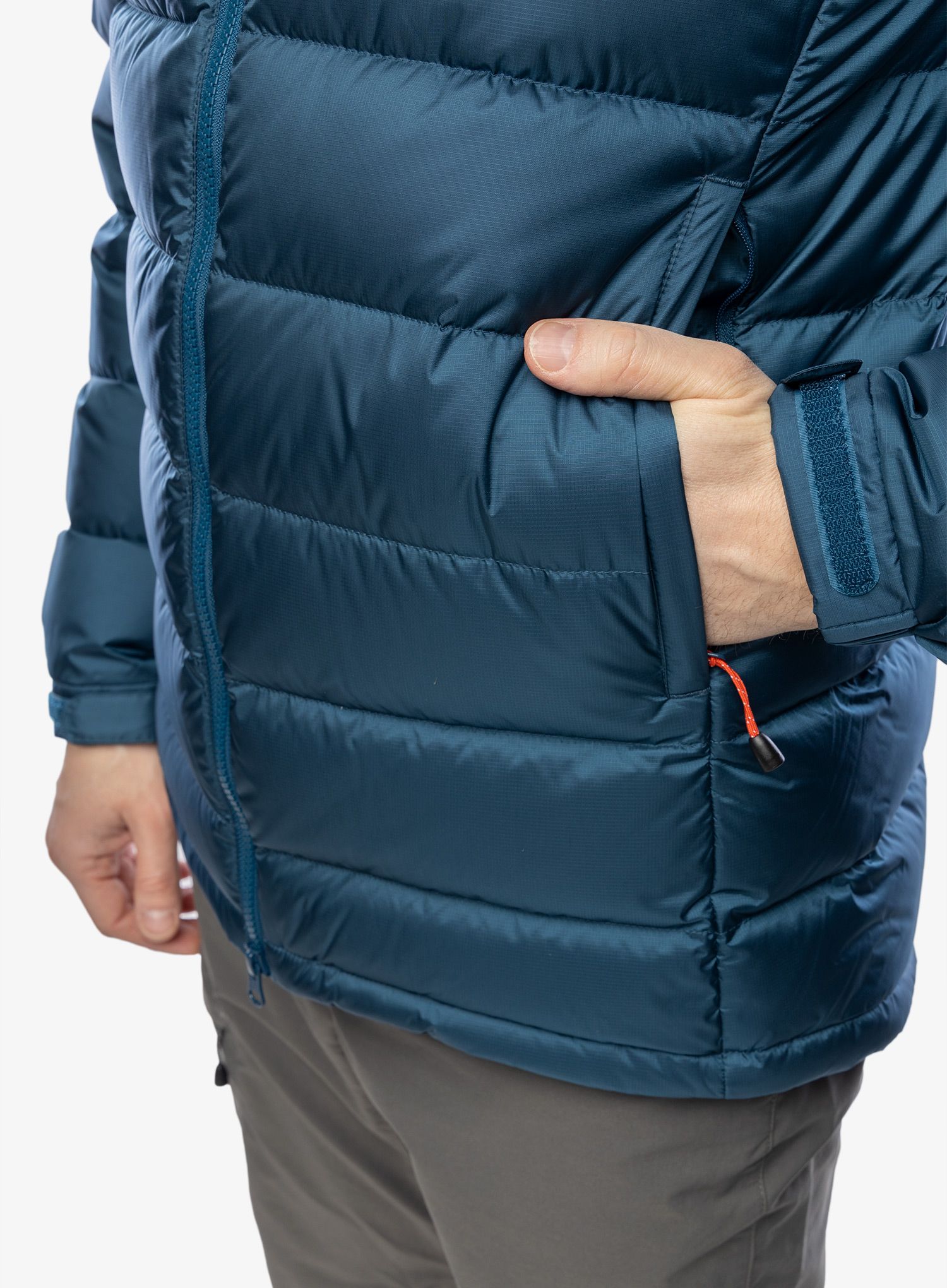Péřová bunda Mountain Equipment Lightline Jacket - majolica blue