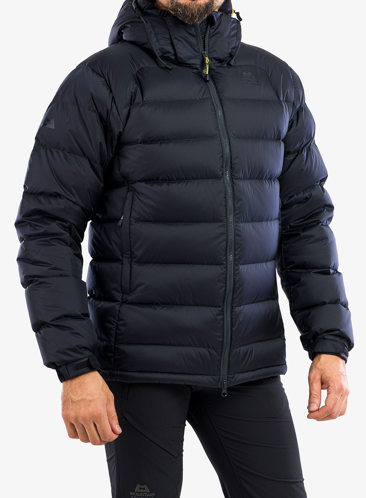 Péřová bunda Mountain Equipment Lightline Jacket - obsidan/acid