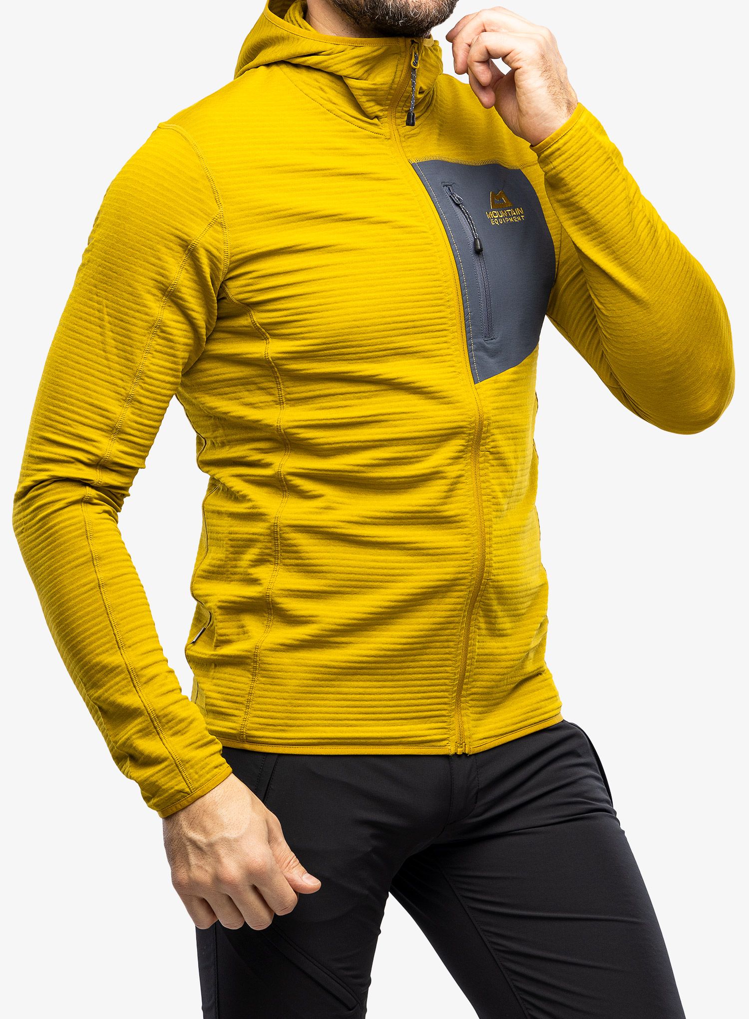 Mikina s kapucí Mountain Equipment Lumiko Hooded Jacket - acid/ombre
