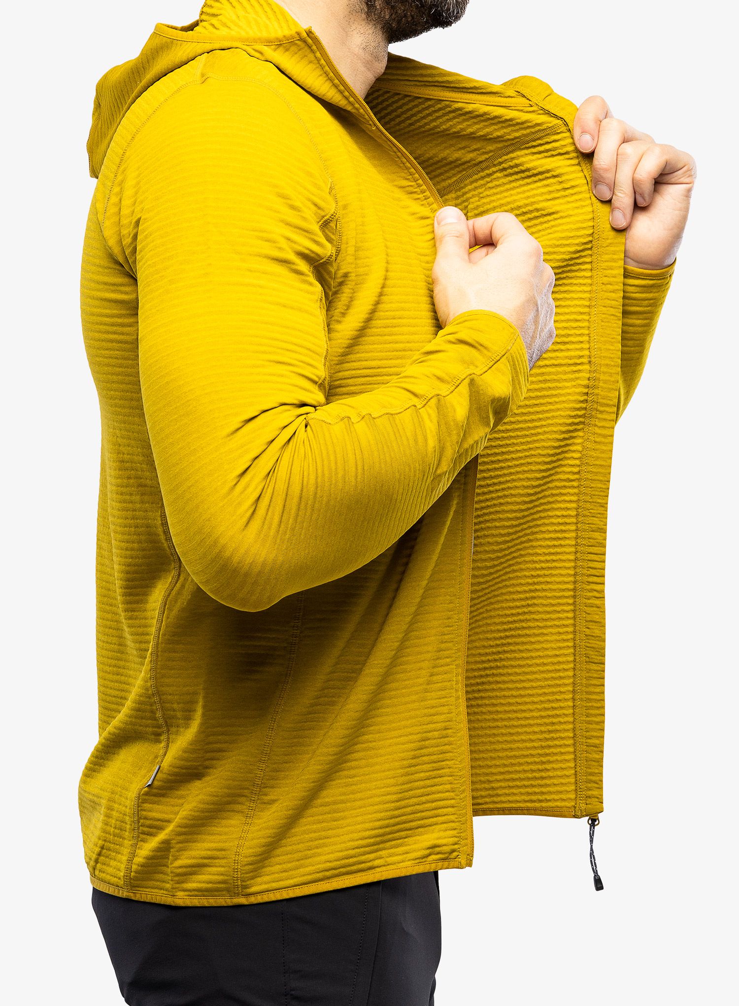 Mikina s kapucí Mountain Equipment Lumiko Hooded Jacket - acid/ombre