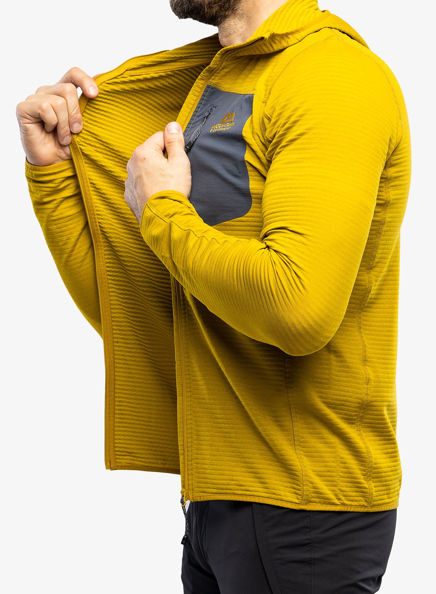 Mikina s kapucí Mountain Equipment Lumiko Hooded Jacket - acid/ombre
