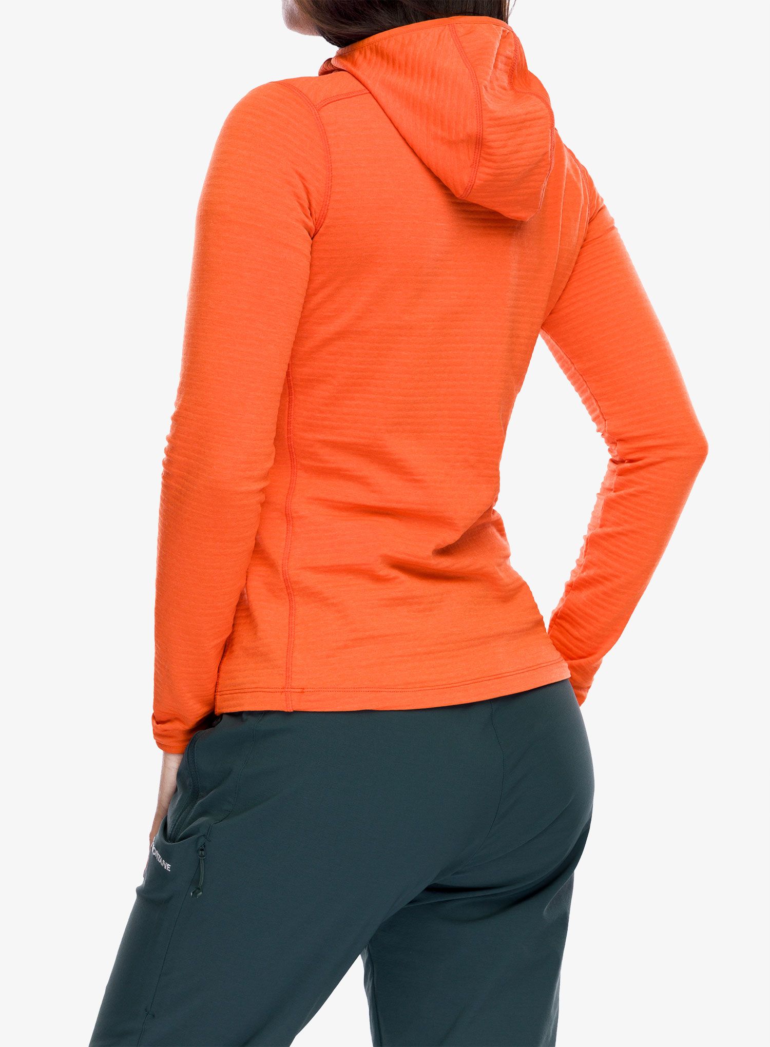 Dámská mikina na lezení Mountain Equipment Lumiko Hooded Jacket - mandarin/majolica