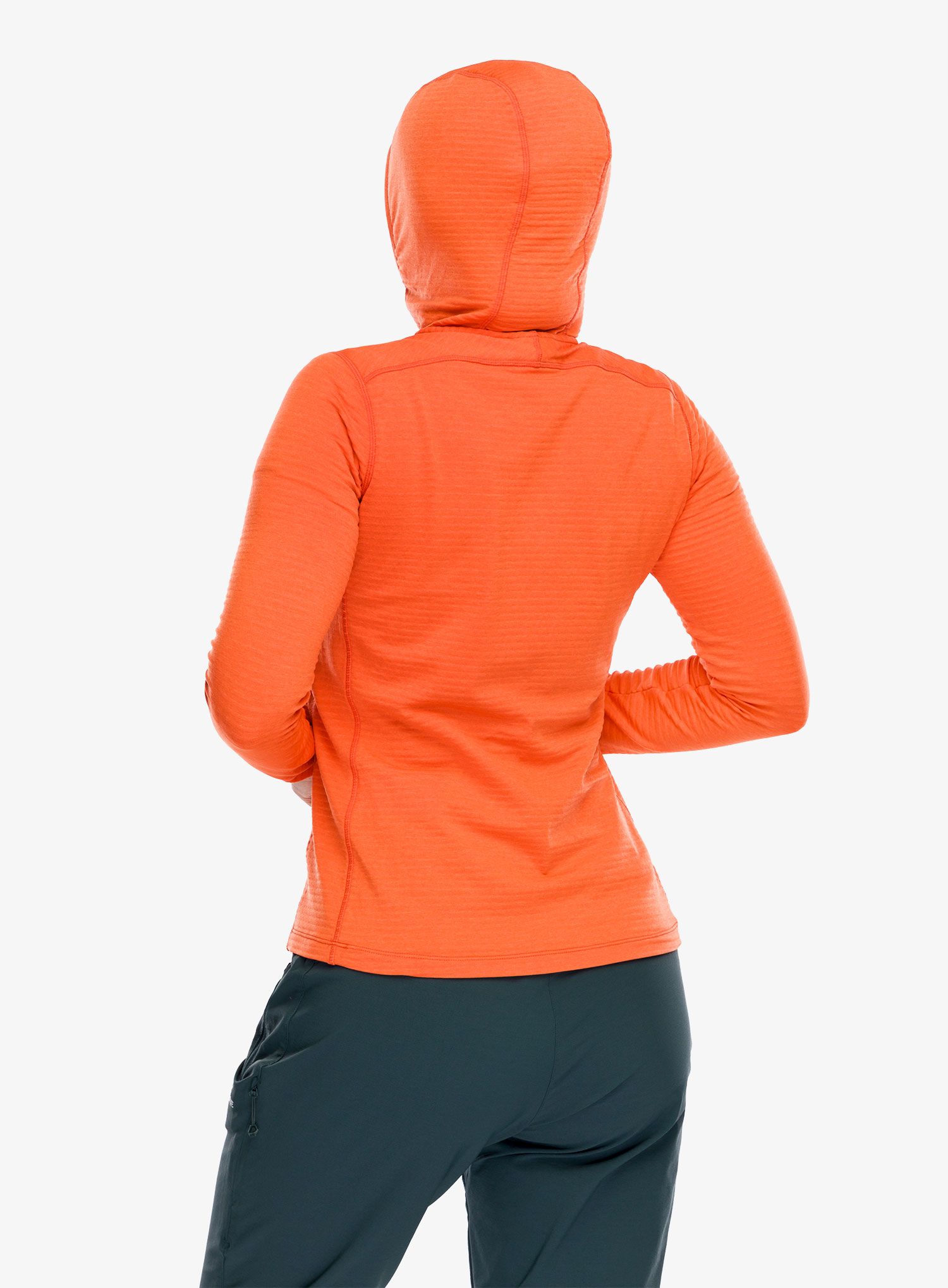 Dámská mikina na lezení Mountain Equipment Lumiko Hooded Jacket - mandarin/majolica