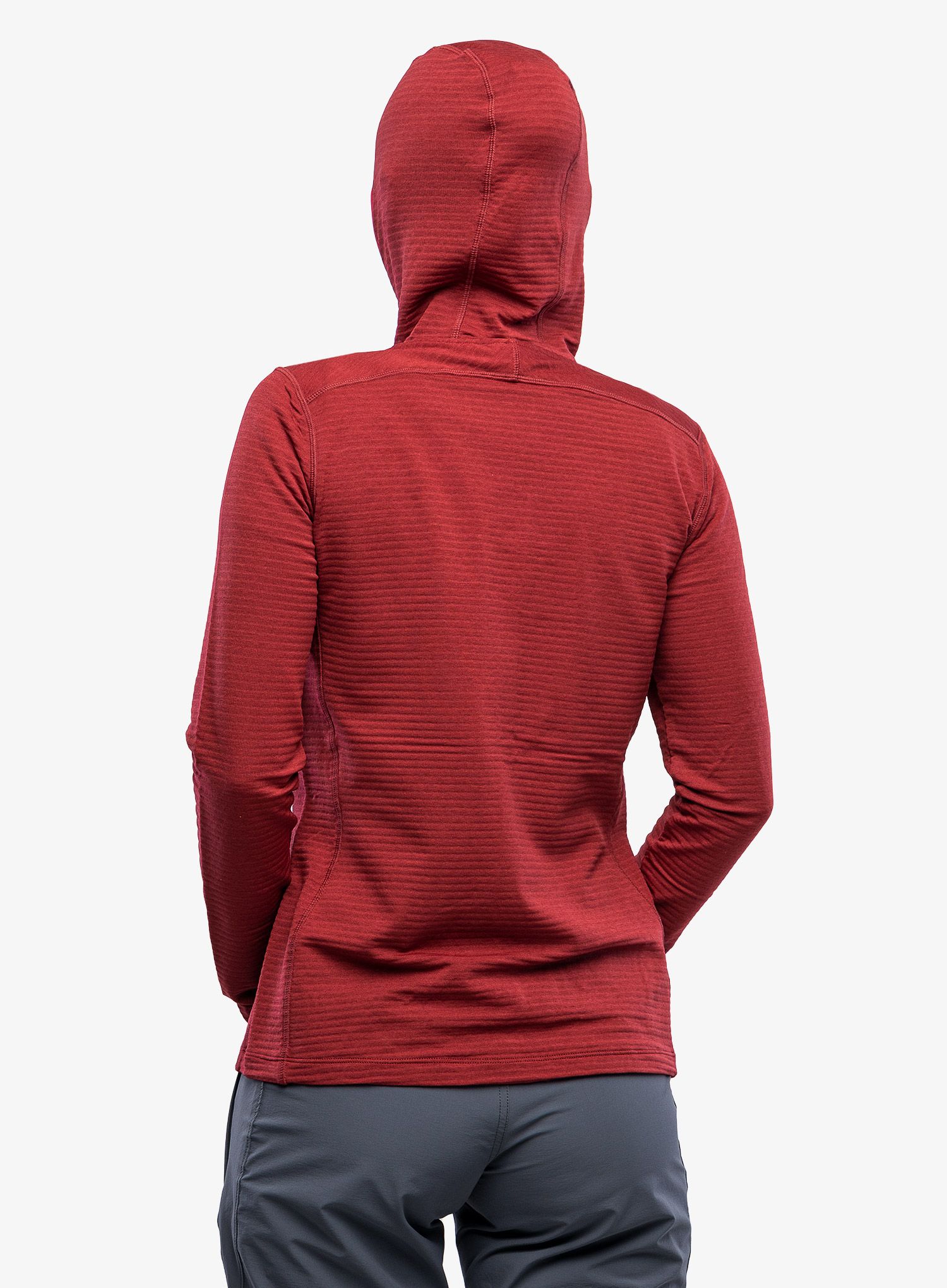 Dámská mikina na lezení Mountain Equipment Lumiko Hooded Jacket - rhubarb/capsic
