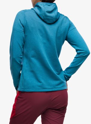 Dámská mikina na lezení Mountain Equipment Lumiko Hooded Jacket - stellar/majolica