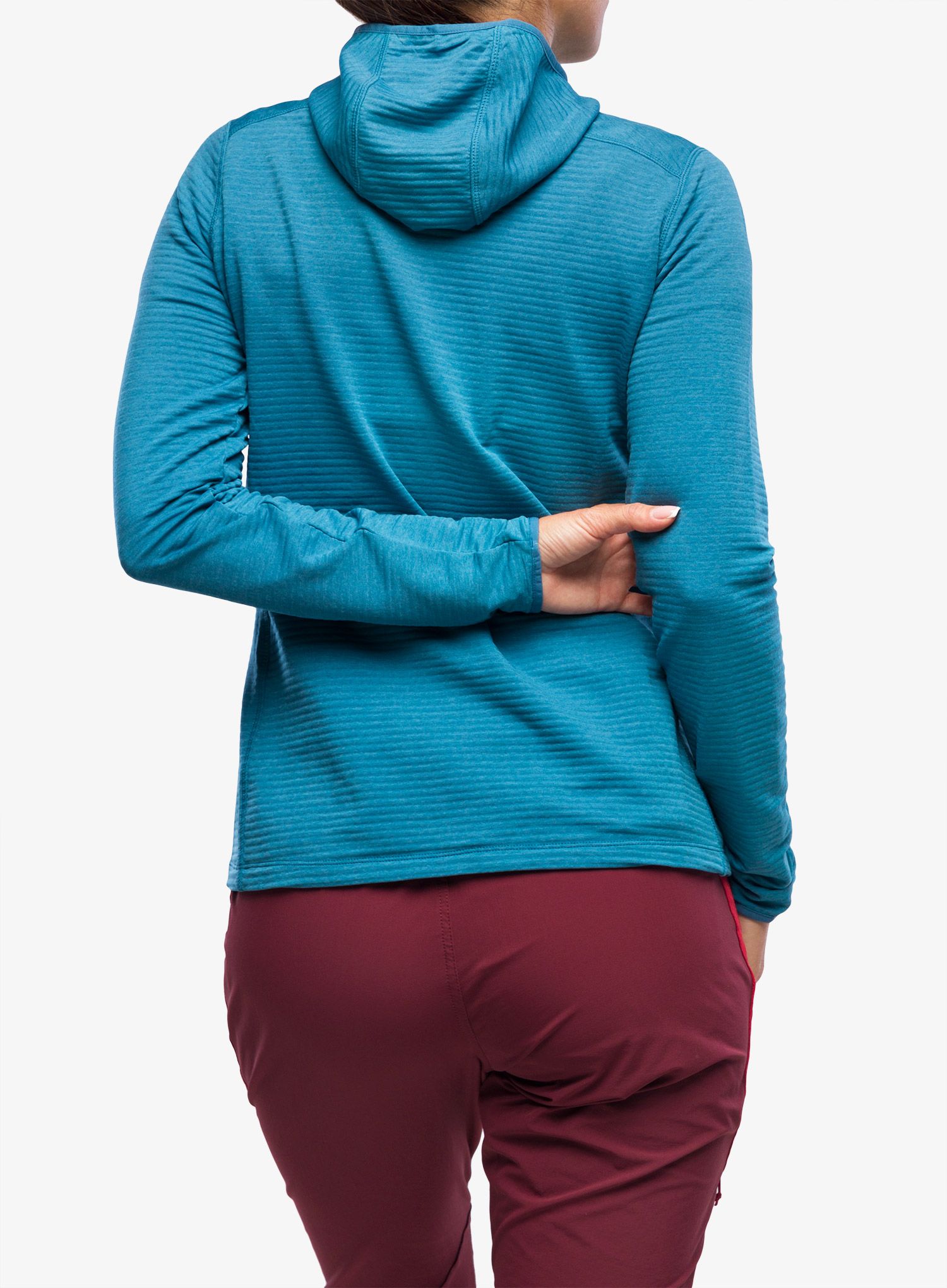 Dámská mikina na lezení Mountain Equipment Lumiko Hooded Jacket - stellar/majolica