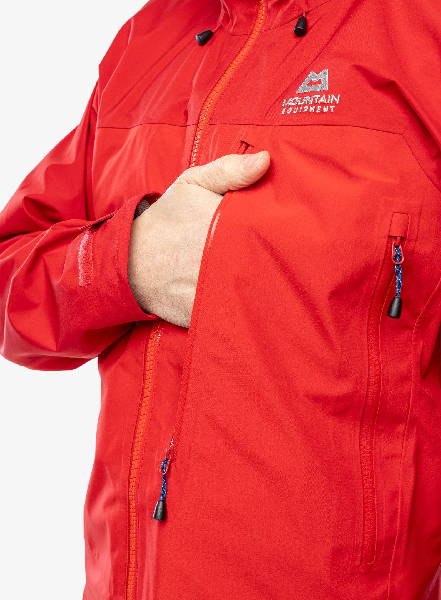 GORE TEX bunda Mountain Equipment Makalu Jacket - imperial red/crimson