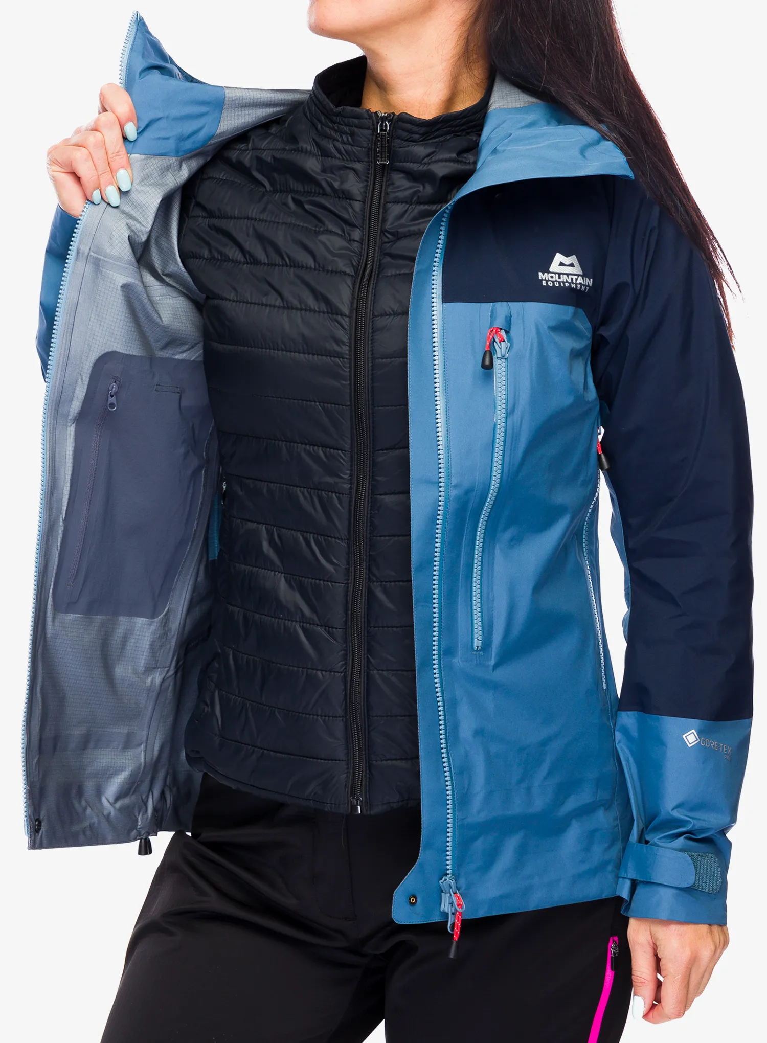 GORE TEX bunda dámská Mountain Equipment Manaslu Jacket - stellar/cosmos
