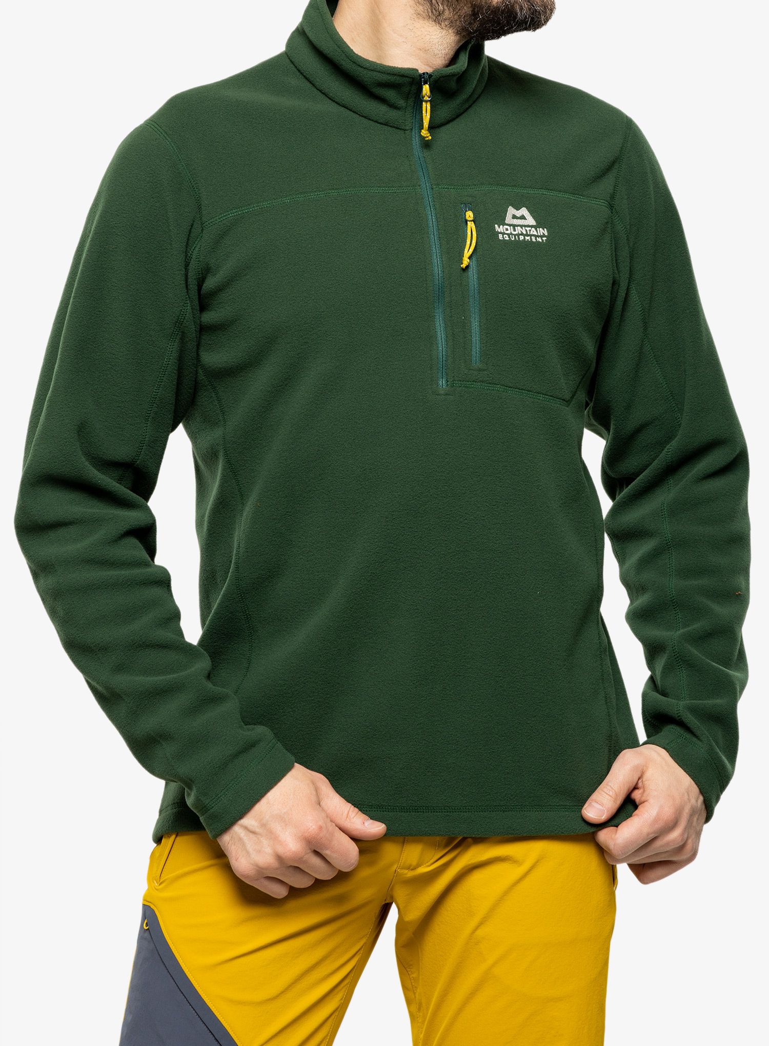 Fleece mikina pánská Mountain Equipment Micro Zip T - conifer