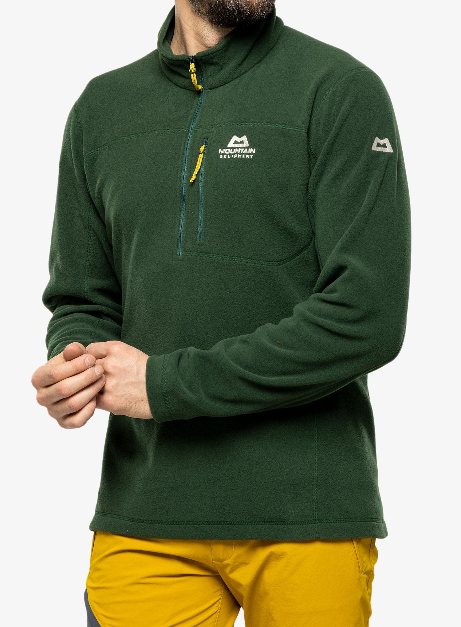 Fleece mikina pánská Mountain Equipment Micro Zip T - conifer
