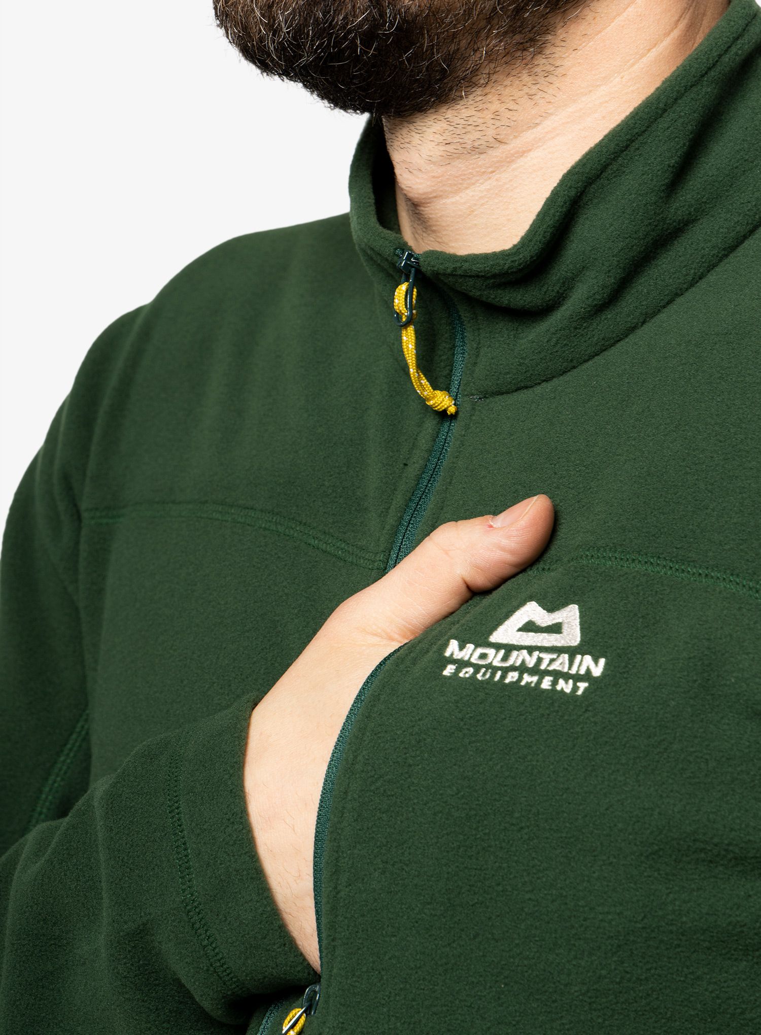 Fleece mikina pánská Mountain Equipment Micro Zip T - conifer