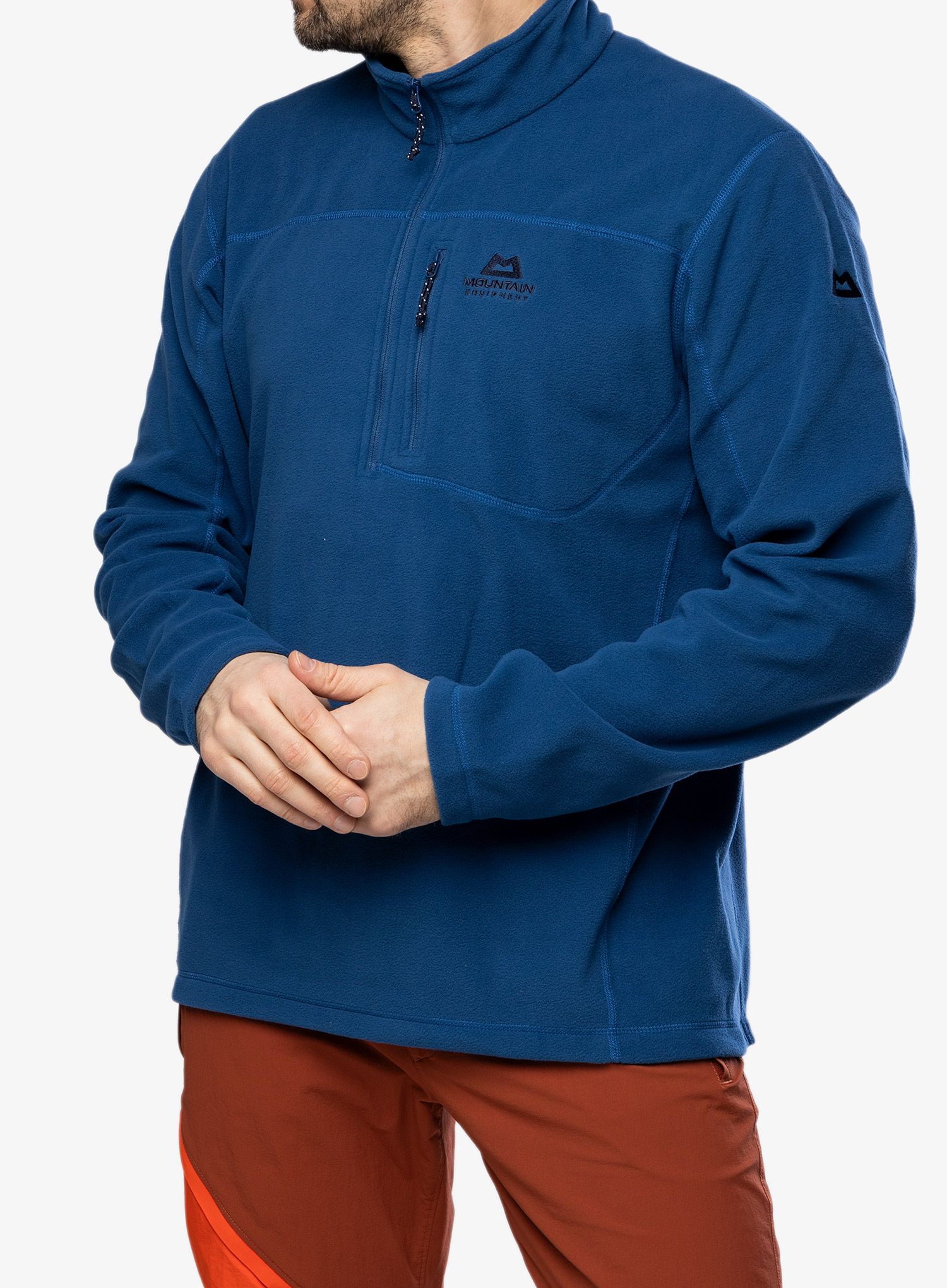 Fleece mikina Mountain Equipment Micro Zip T - admiral blue