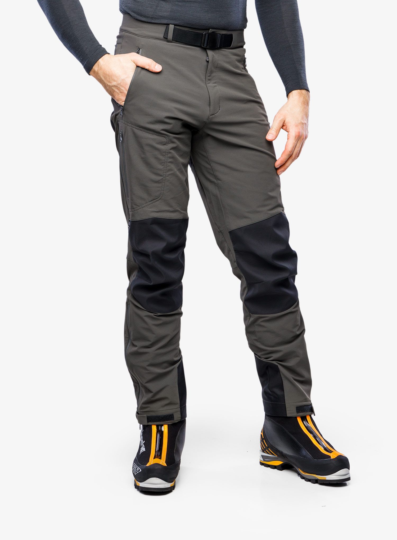 Softshell kalhoty Mountain Equipment Mission Pant - graphite/black
