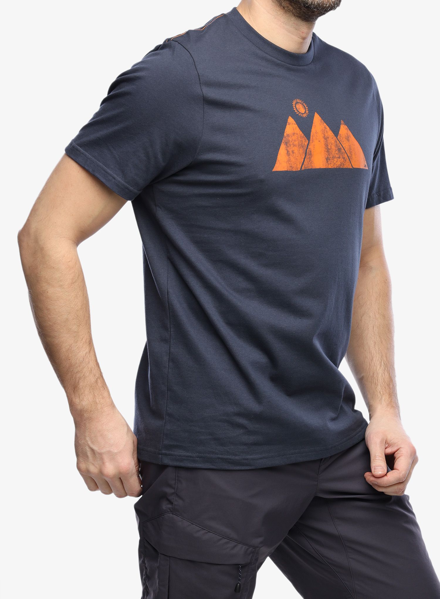 Bavlněné tričko Mountain Equipment Mountain Sun Tee - ombre blue