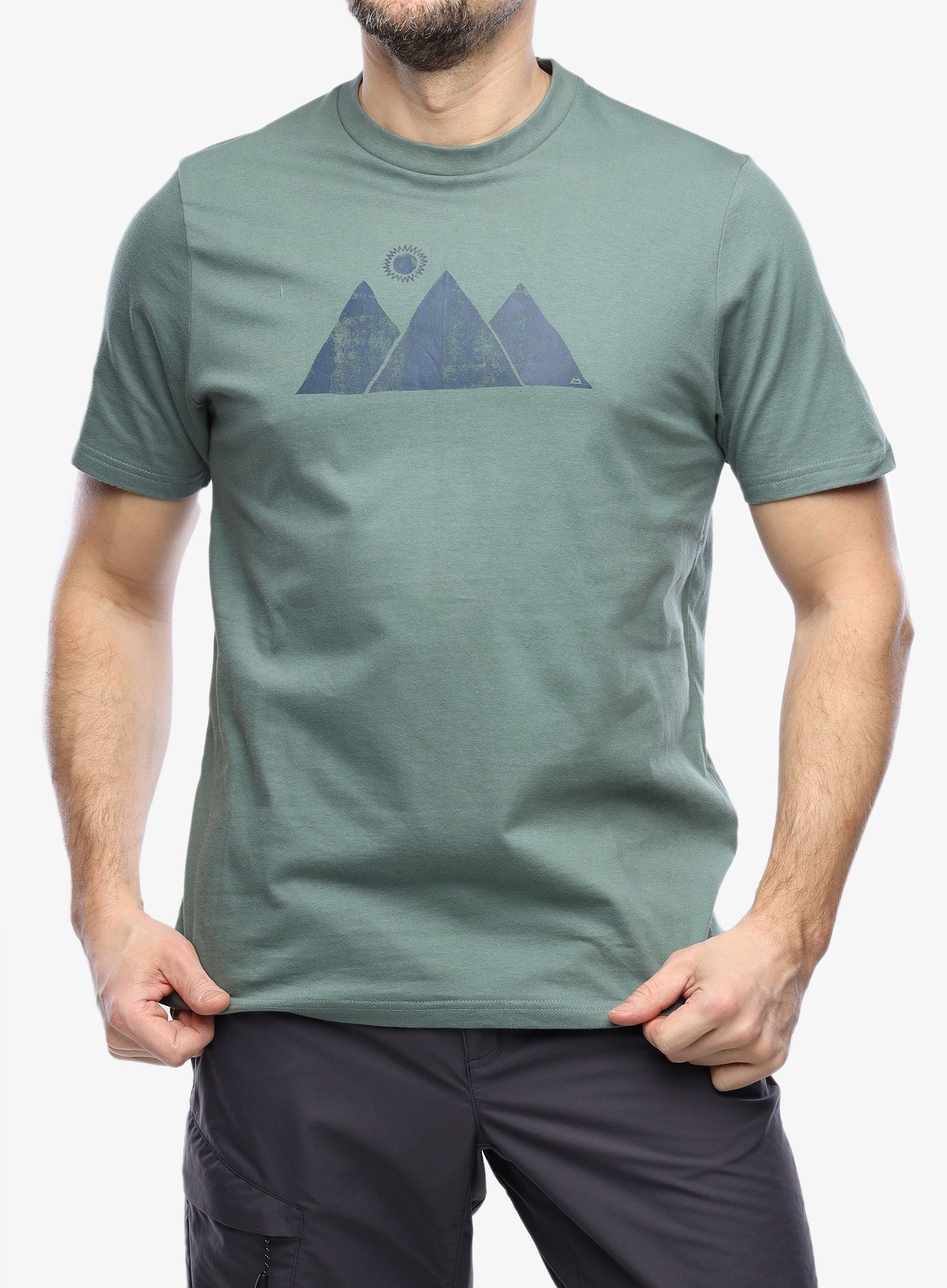 Bavlněné tričko Mountain Equipment Mountain Sun Tee - sage