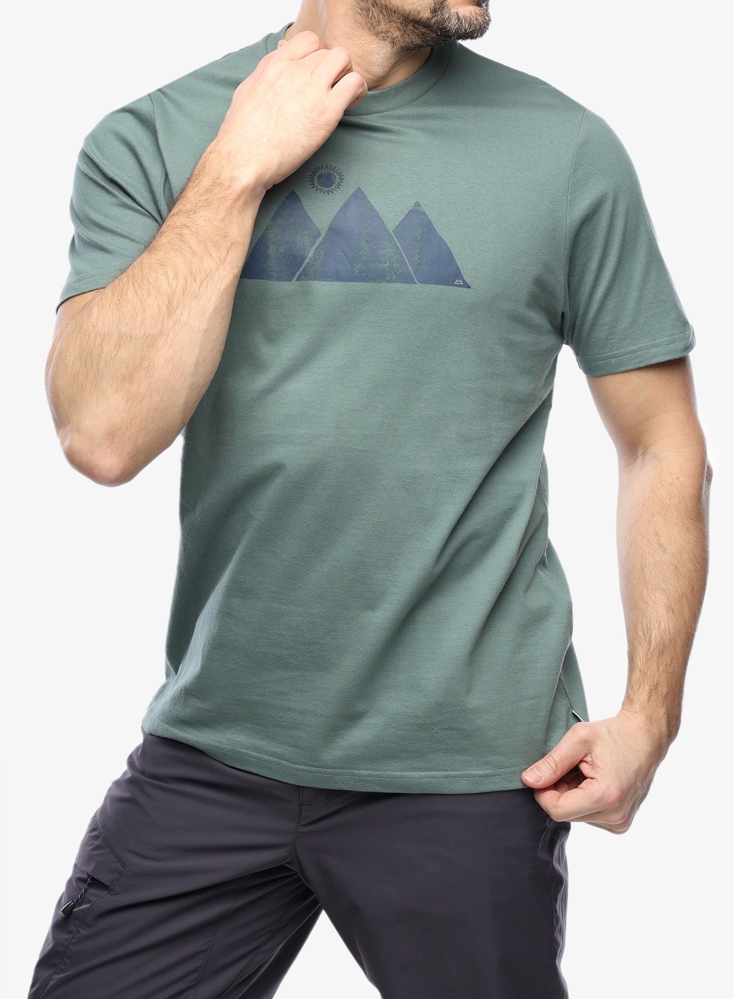 Bavlněné tričko Mountain Equipment Mountain Sun Tee - sage