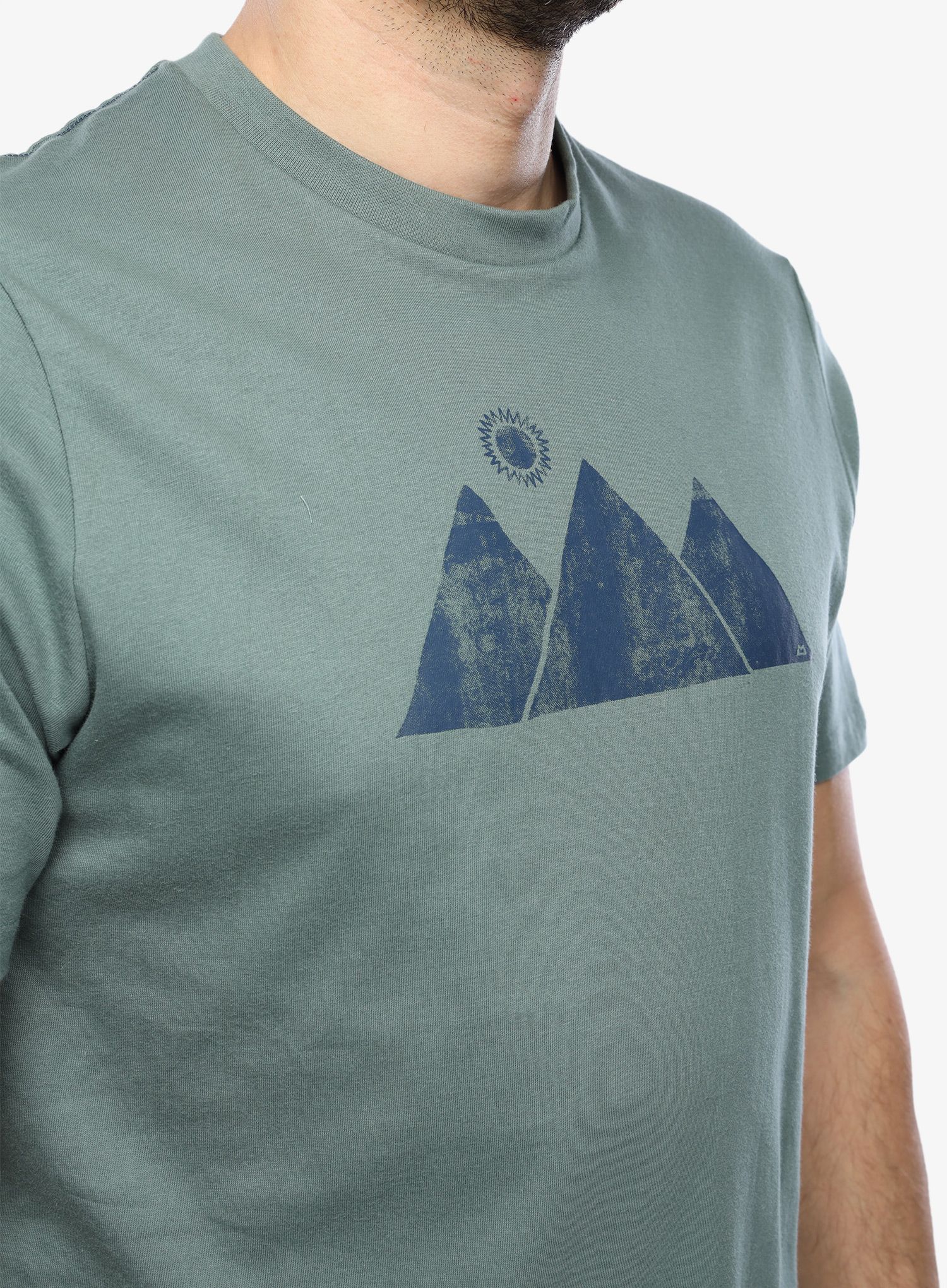Bavlněné tričko Mountain Equipment Mountain Sun Tee - sage