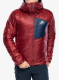 Zateplená bunda Mountain Equipment Oreus Hooded Jacket - merlot/admiral blue