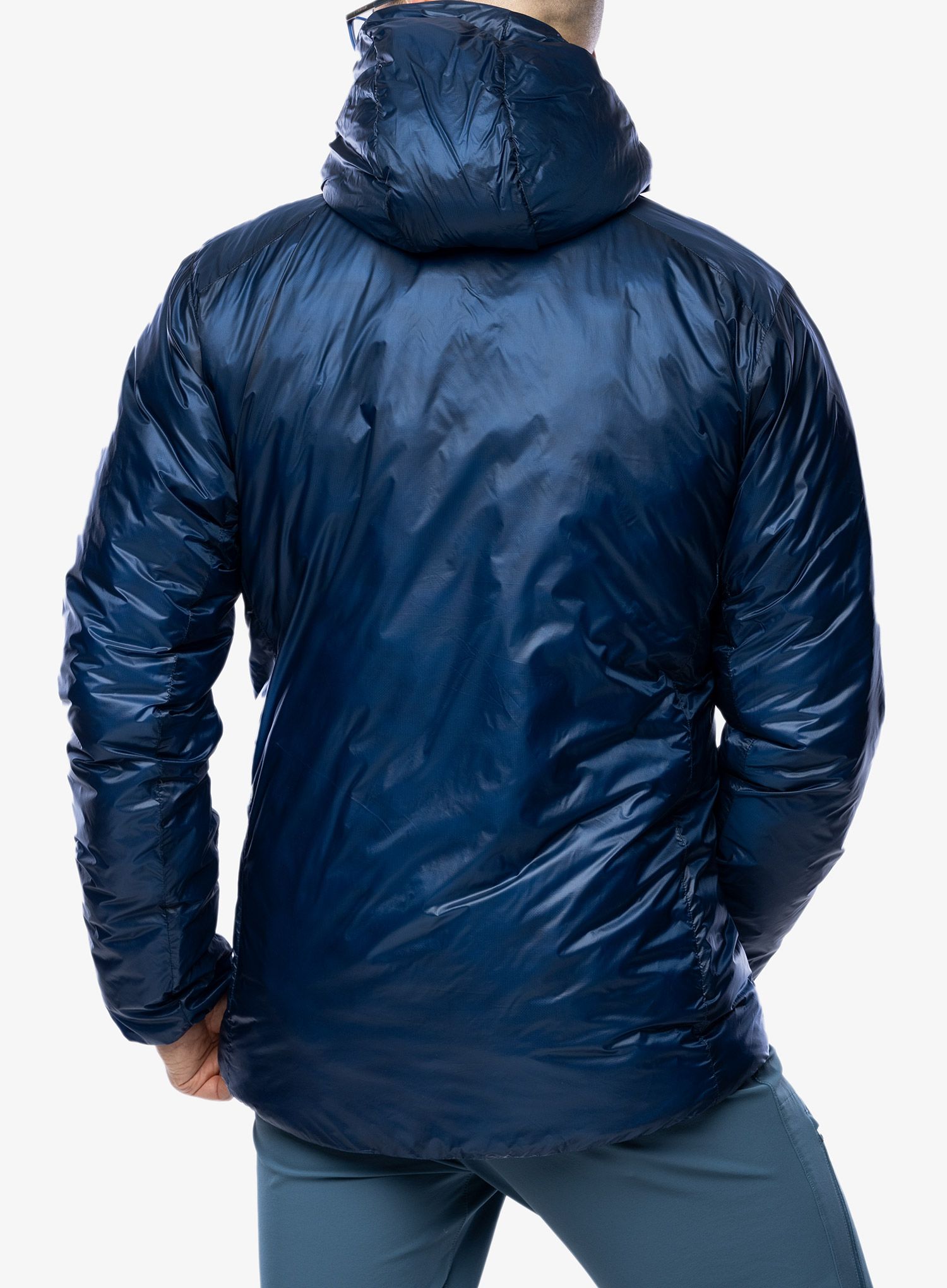 Zateplená bunda Mountain Equipment Oreus Hooded Jacket - admiral blue