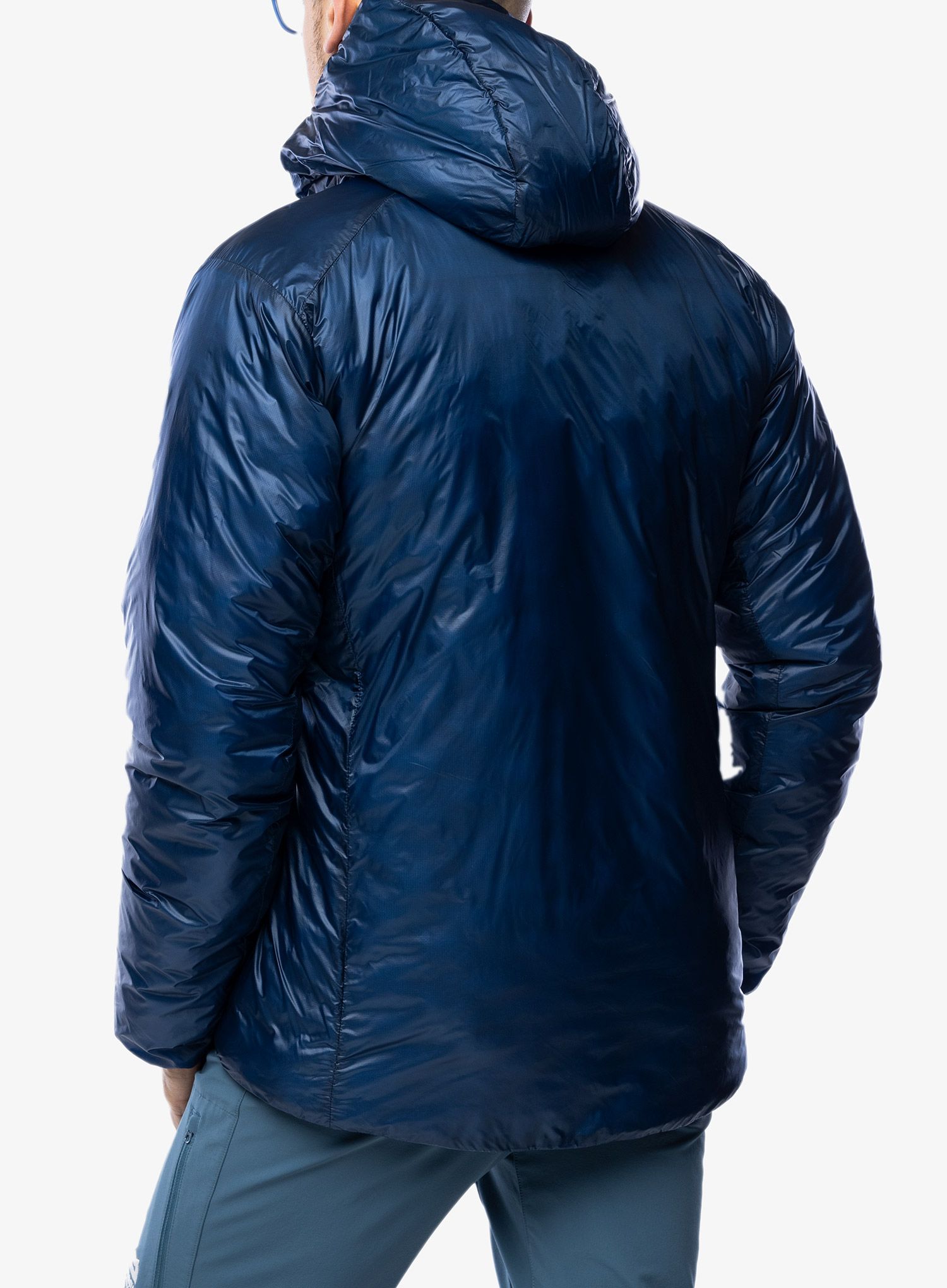 Zateplená bunda Mountain Equipment Oreus Hooded Jacket - admiral blue