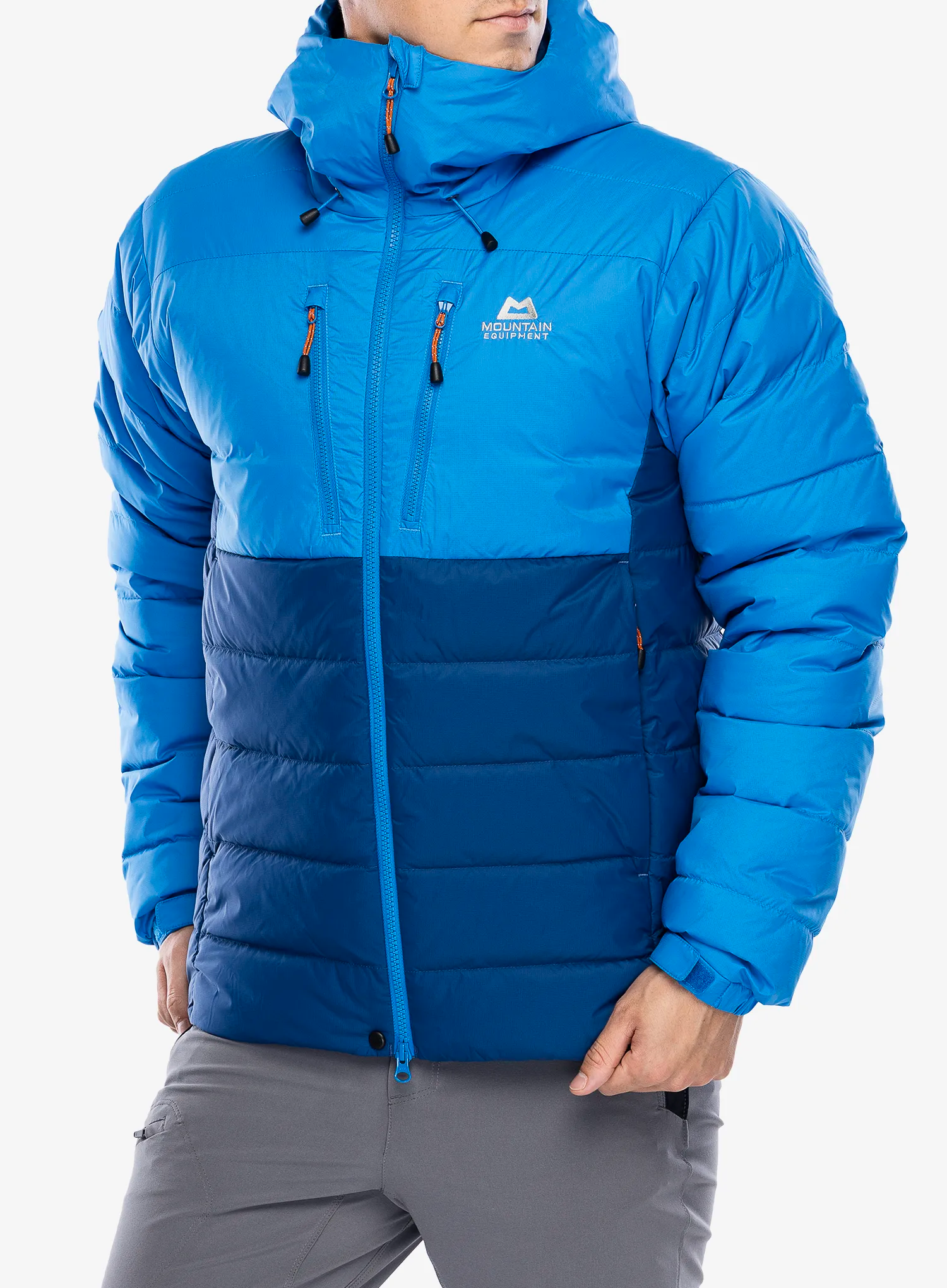 Péřová bunda Mountain Equipment Paiyu Jacket - admiral/atlantic