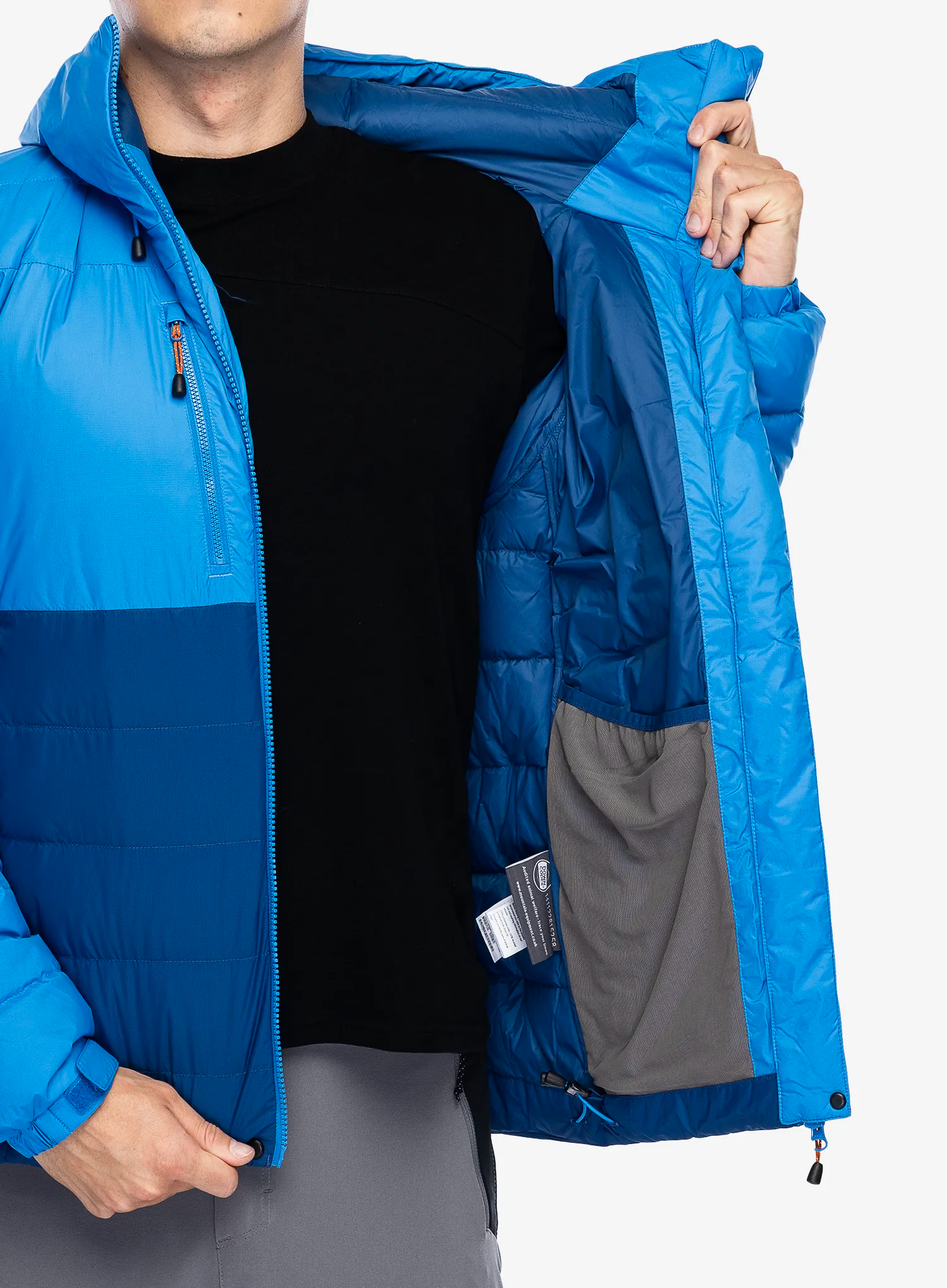 Péřová bunda Mountain Equipment Paiyu Jacket - admiral/atlantic