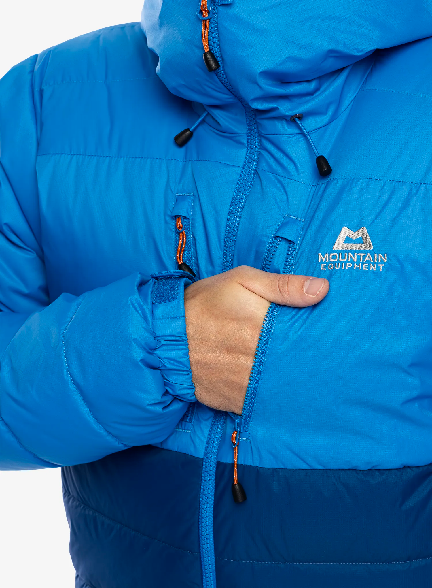 Péřová bunda Mountain Equipment Paiyu Jacket - admiral/atlantic