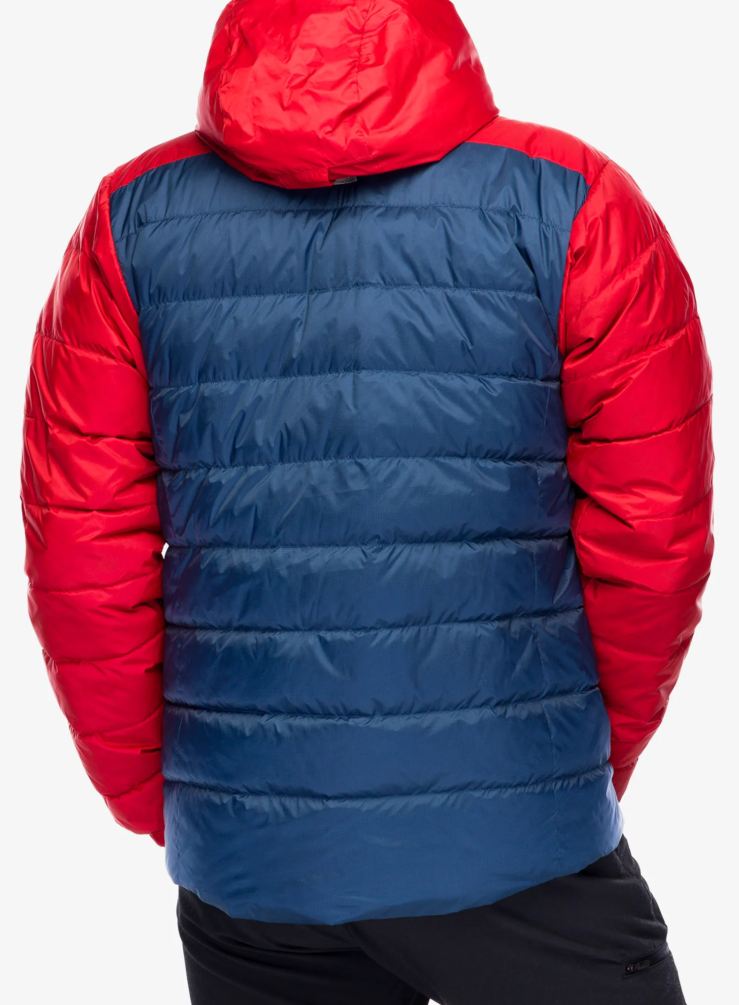 Péřová bunda Mountain Equipment Paiyu Jacket - dusk/red rock