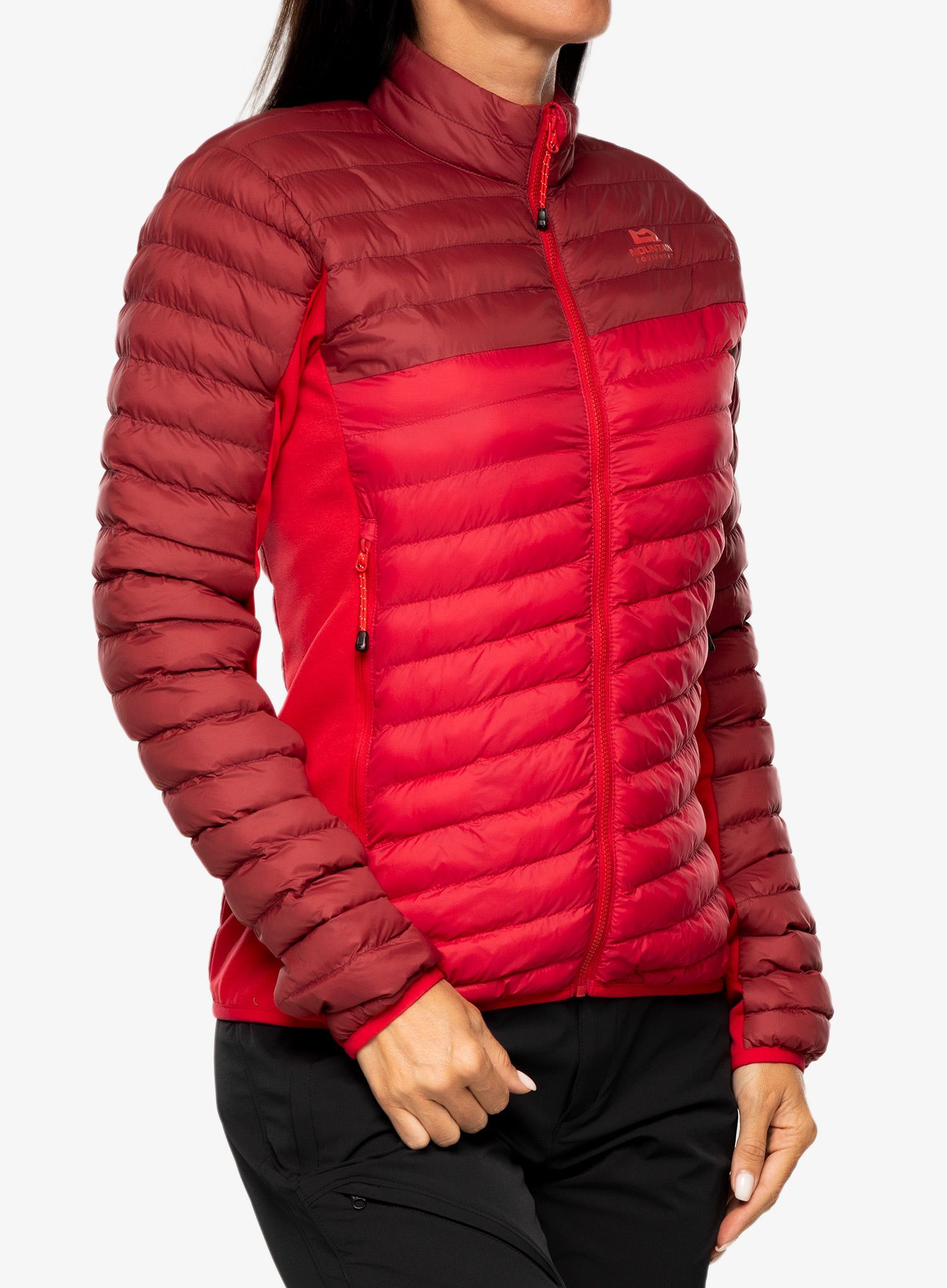 Zateplená bunda dámská Mountain Equipment Particle Jacket - capsicum/tibetan red
