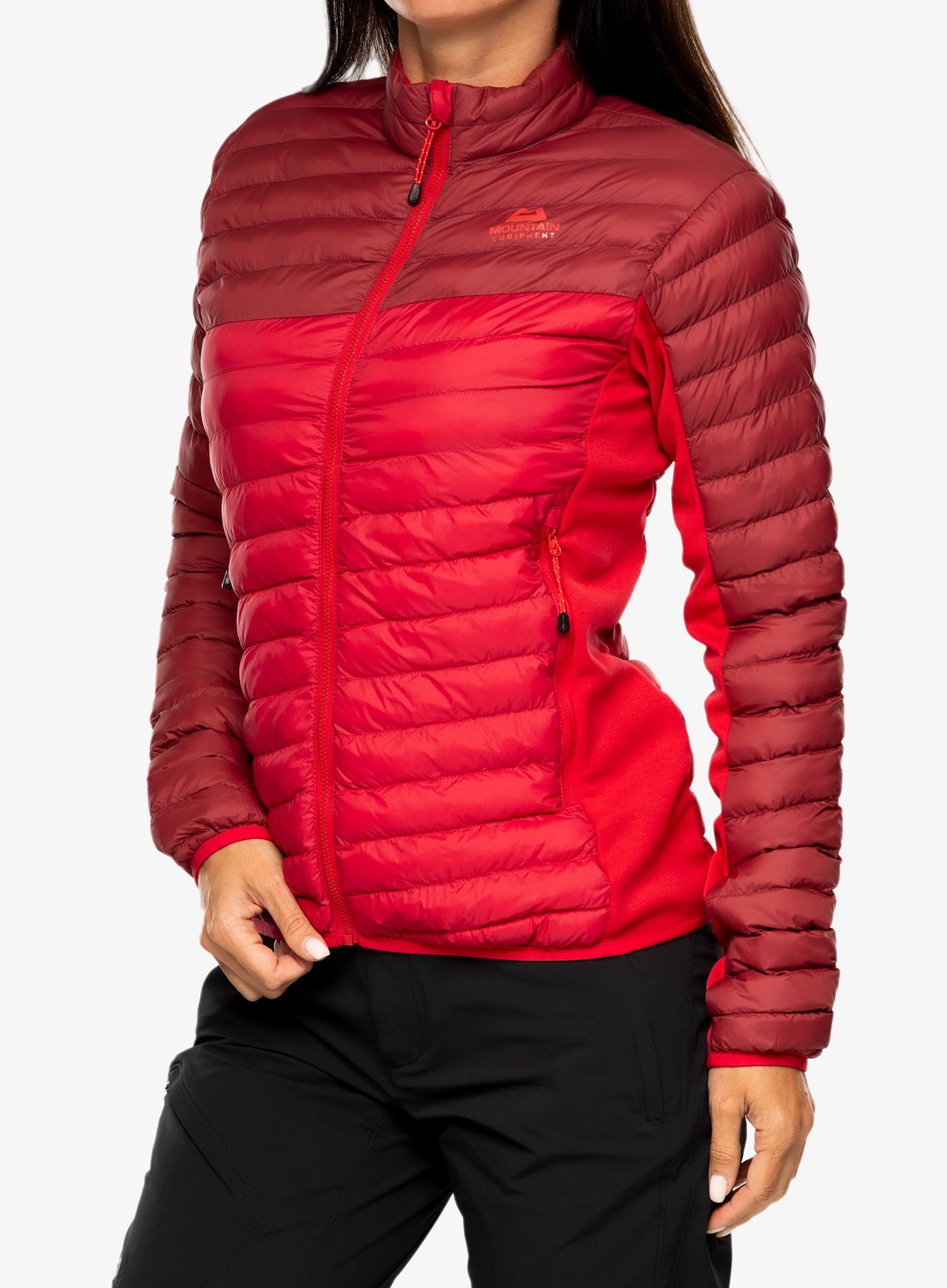 Zateplená bunda dámská Mountain Equipment Particle Jacket - capsicum/tibetan red