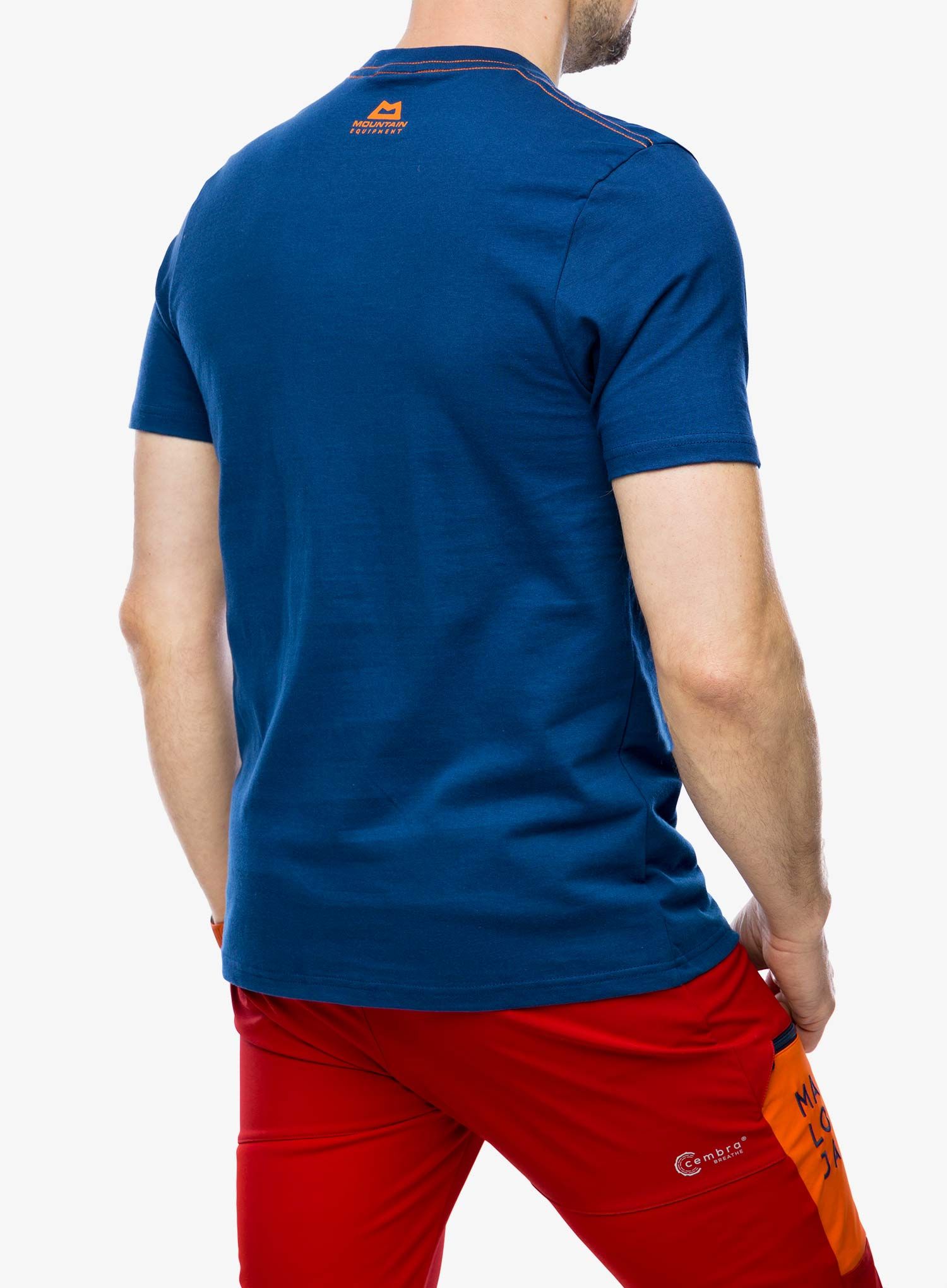 Bavlněné tričko Mountain Equipment Roundel Tee - admiral blue