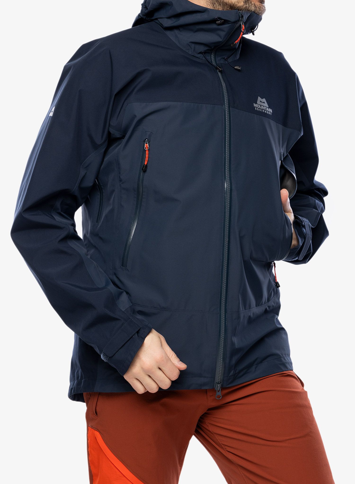 GORE TEX bunda Mountain Equipment Saltoro Jacket - blue nights/cosmos