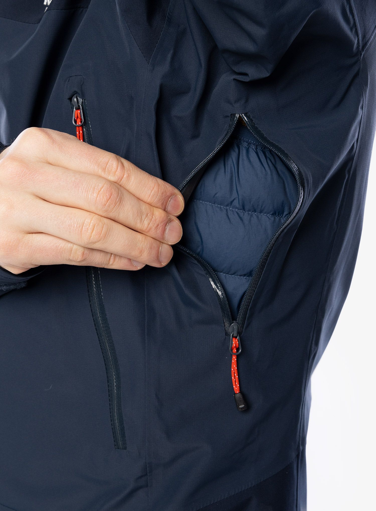 GORE TEX bunda Mountain Equipment Saltoro Jacket - blue nights/cosmos