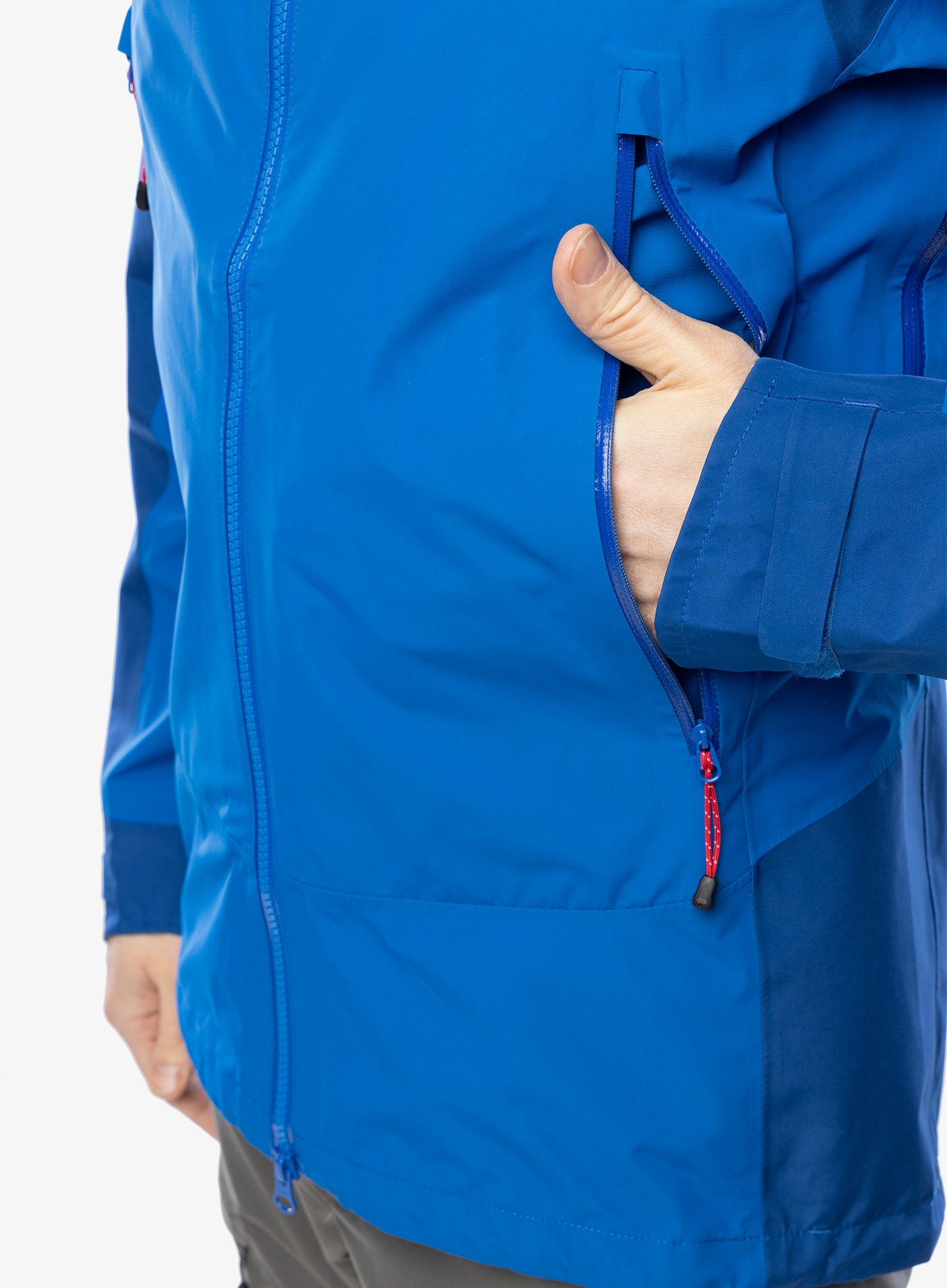 GORE TEX bunda Mountain Equipment Saltoro Jacket - lapis blue/dk ocean