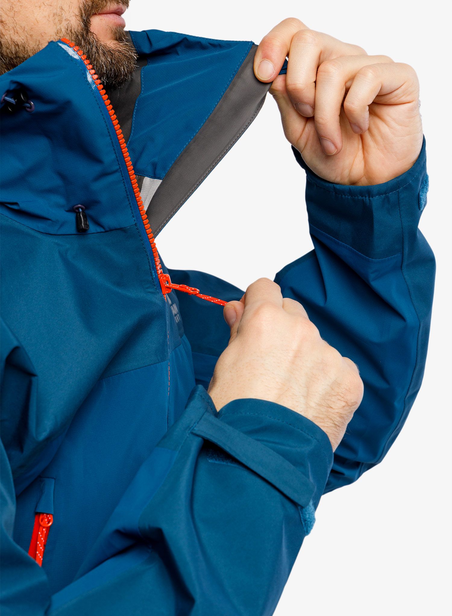 GORE TEX bunda Mountain Equipment Saltoro Jacket - majolica blue