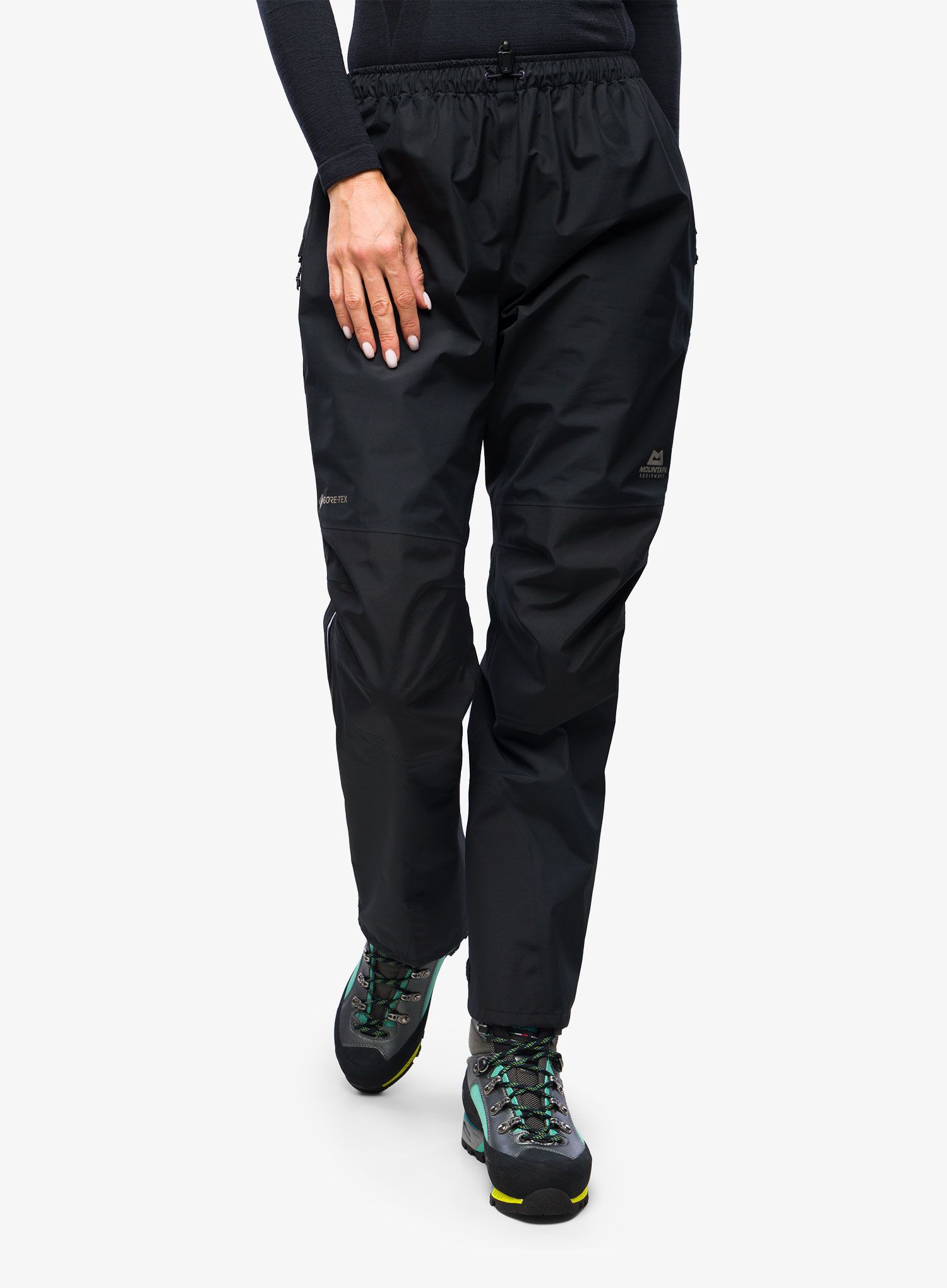 Nepromokavé kalhoty dámské Mountain Equipment Saltoro Pant Short - black