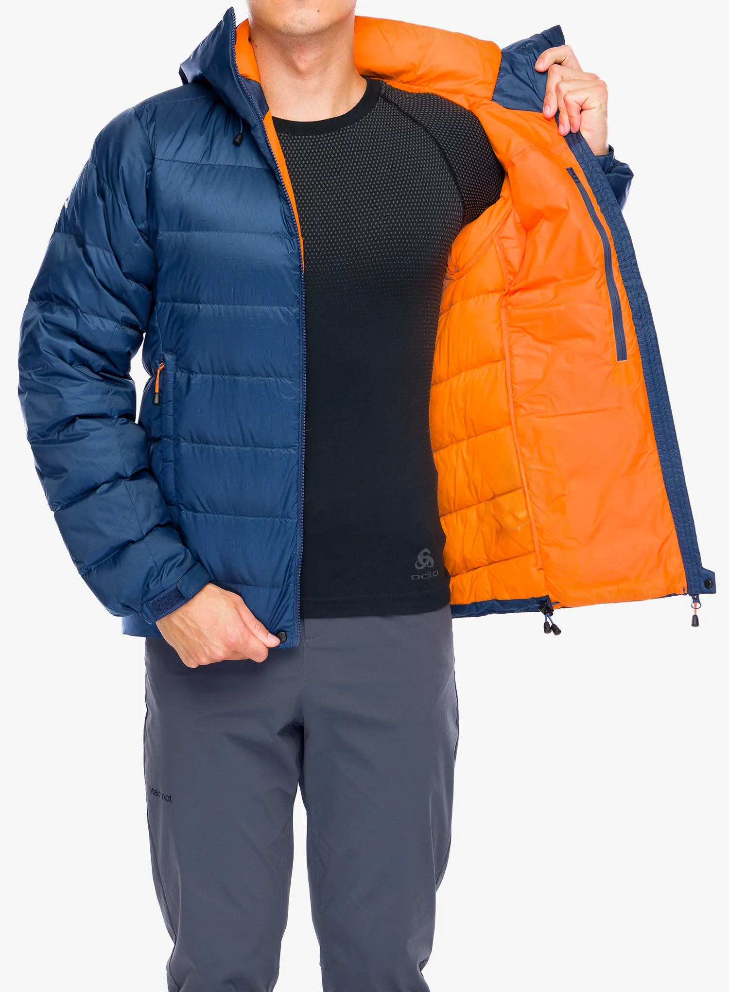 Péřová bunda Mountain Equipment Senja Jacket - dusk