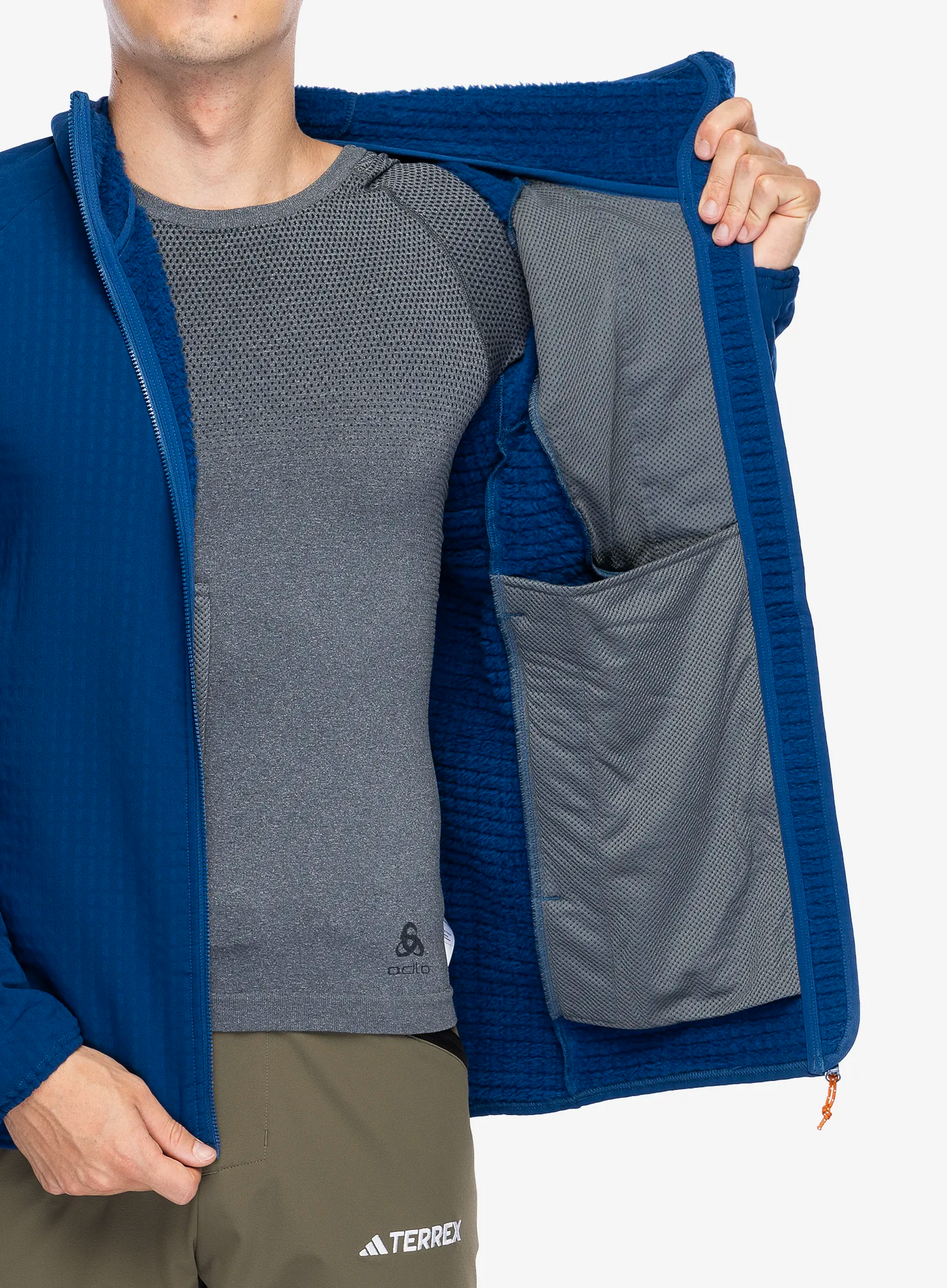 Rozepínací mikina Mountain Equipment Shroud Hooded Jacket - admiral/cosmos