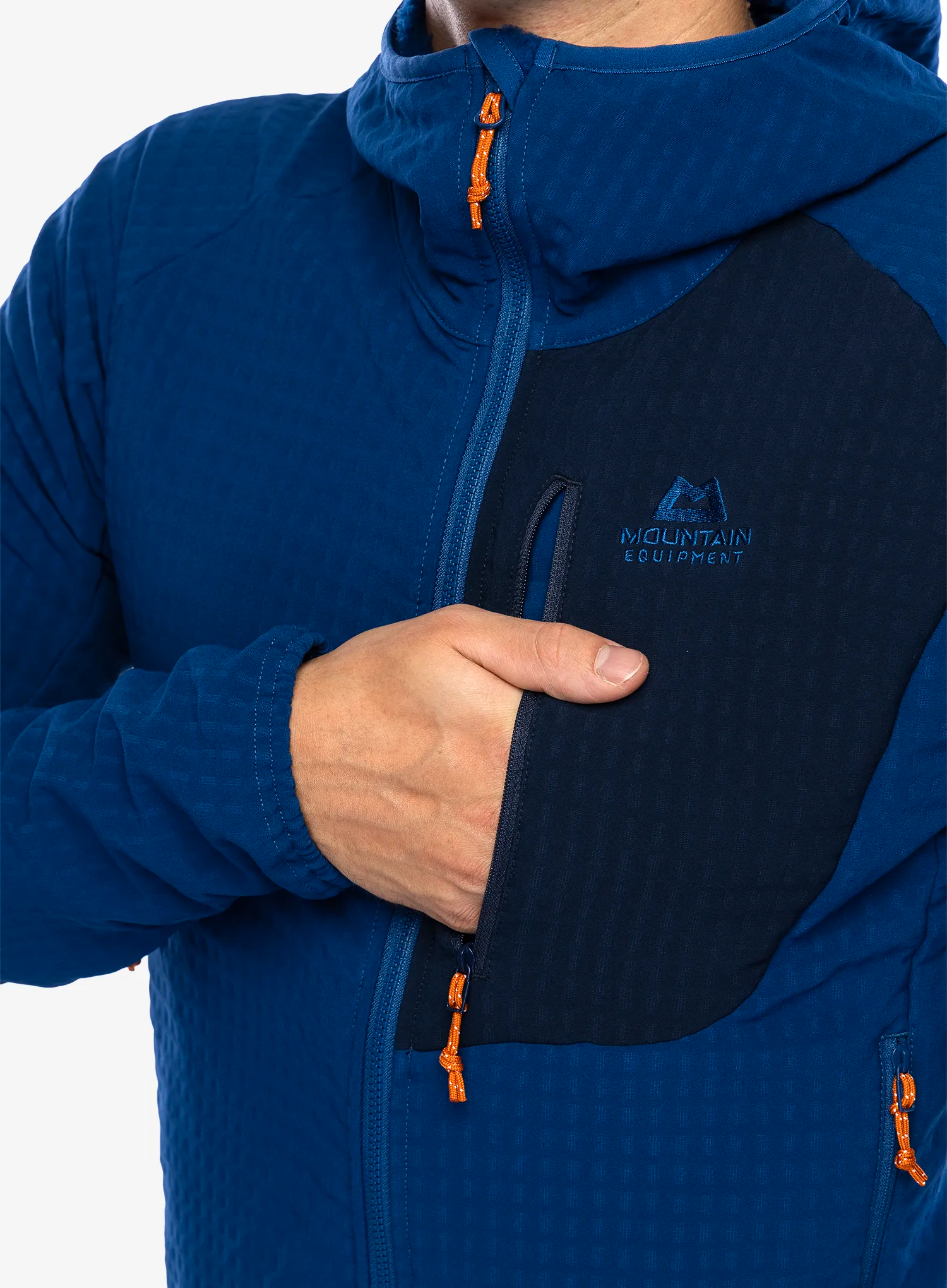 Rozepínací mikina Mountain Equipment Shroud Hooded Jacket - admiral/cosmos