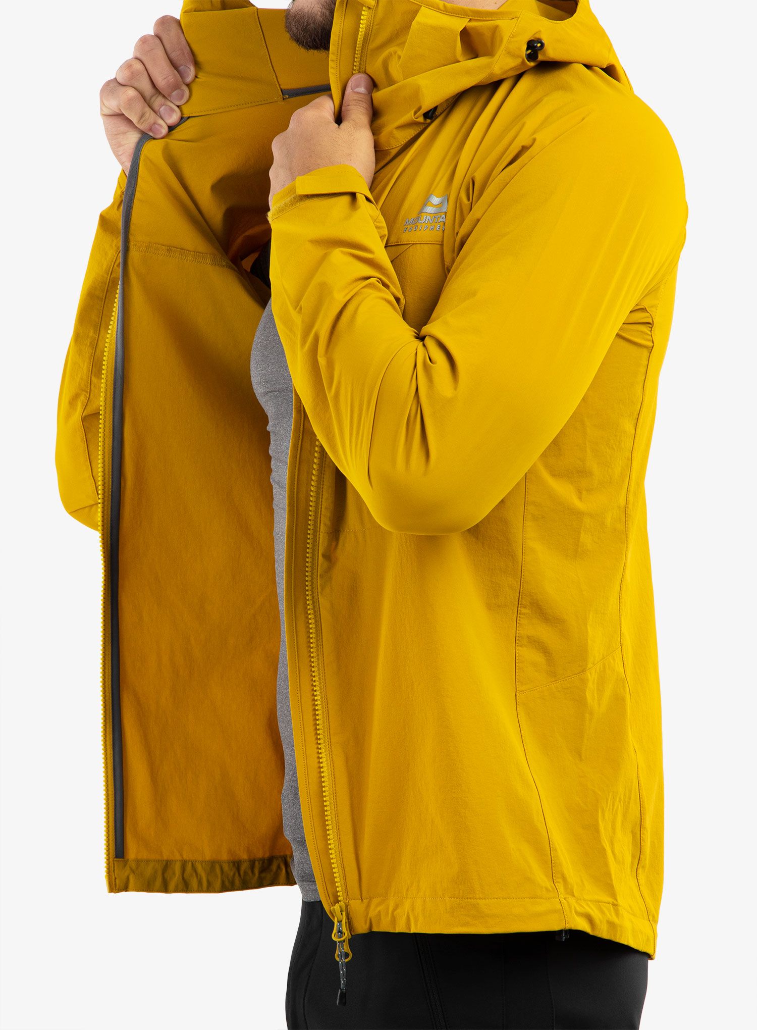 Softshellová bunda Mountain Equipment Squall Hooded Jacket - acid