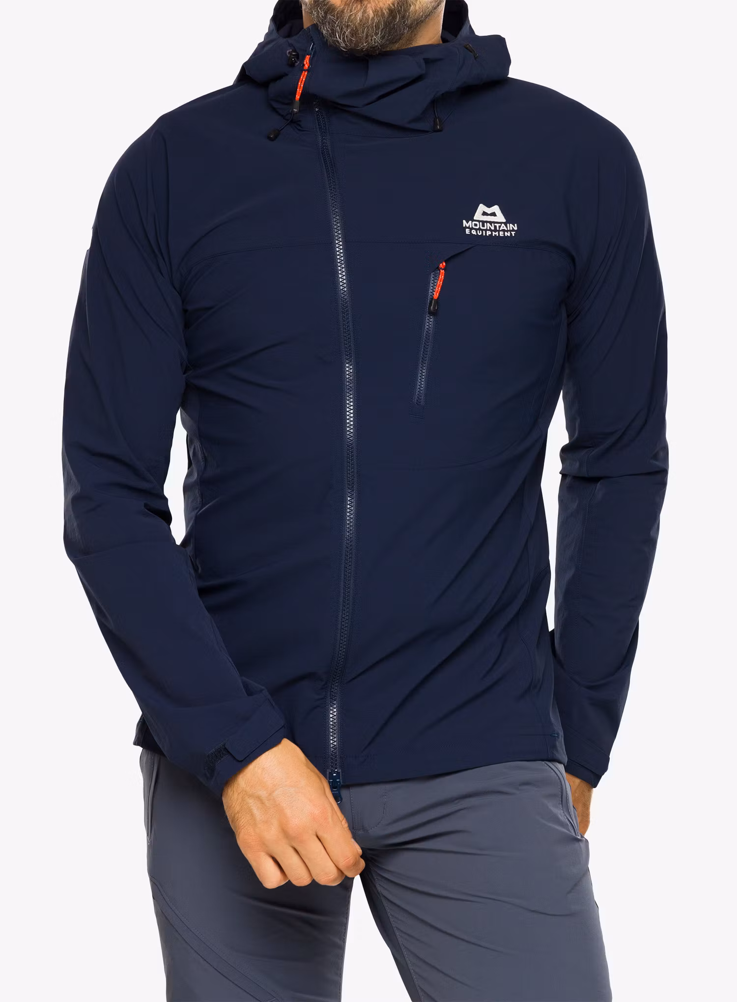 Softshellová bunda Mountain Equipment Squall Hooded Jacket - cosmos