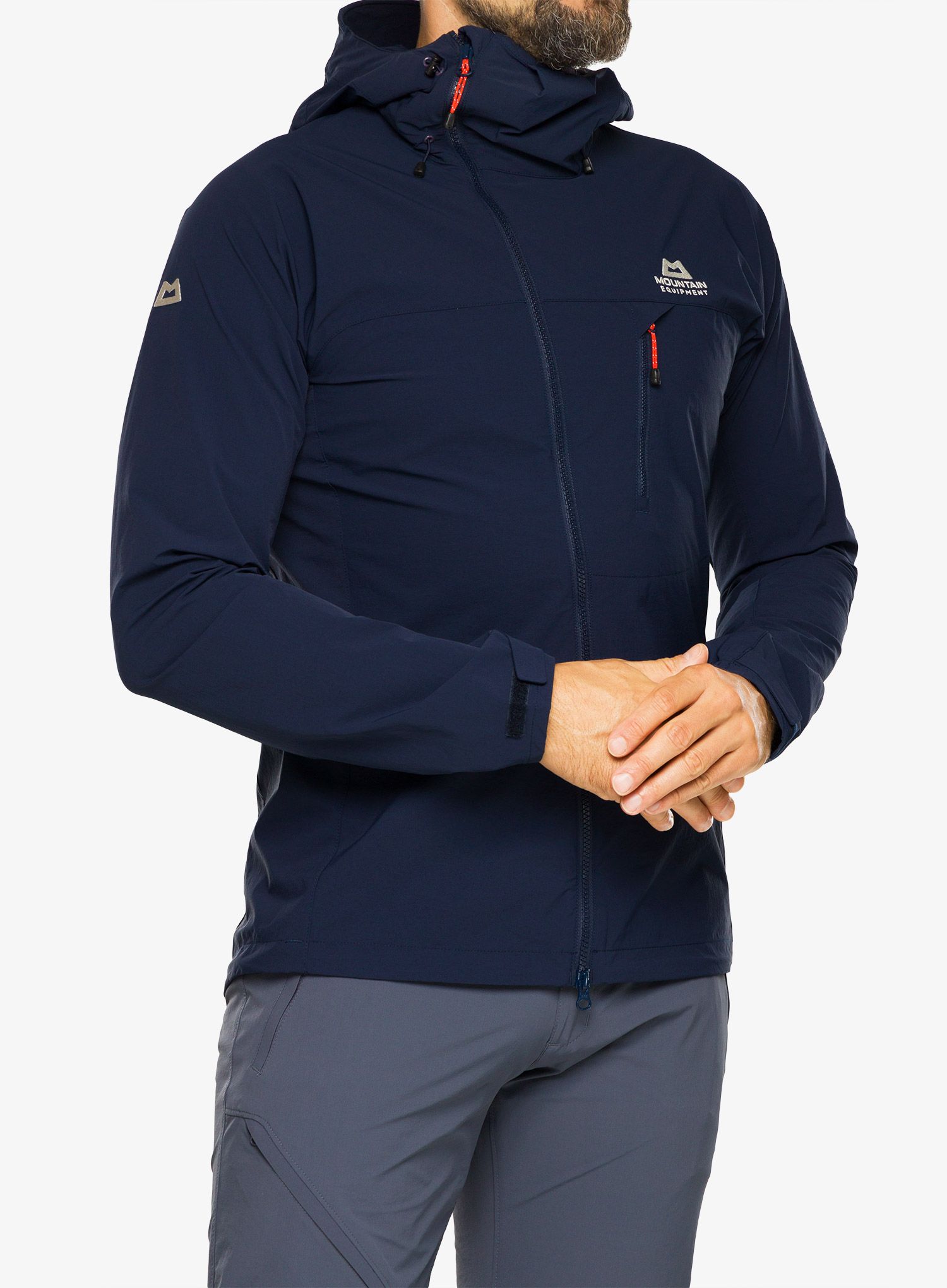 Softshellová bunda Mountain Equipment Squall Hooded Jacket - cosmos